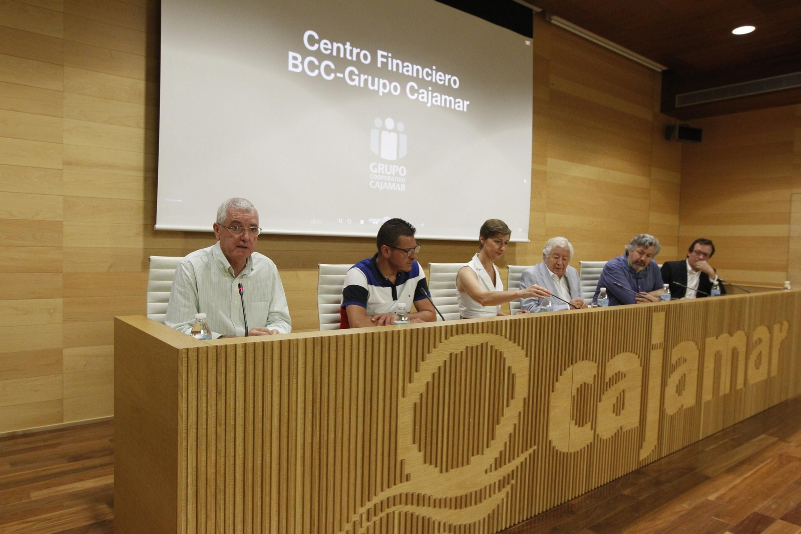 Acto de presentación del nuevo centro financiero de Cajamar.