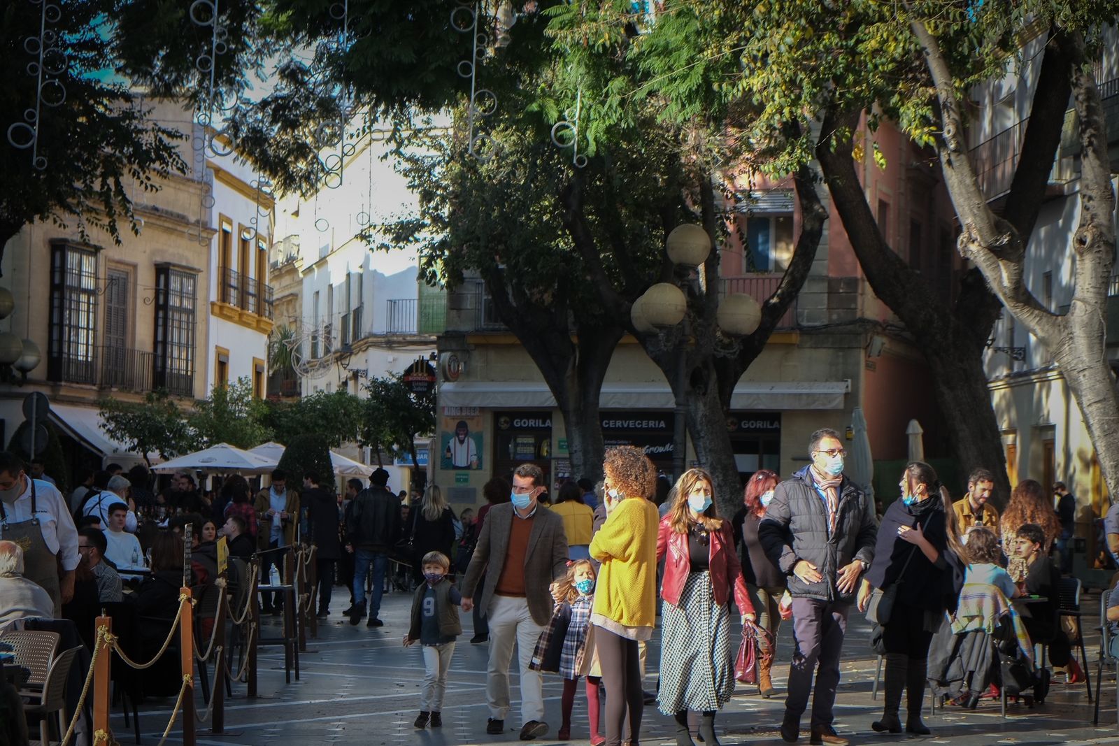 Ambiente en el centro