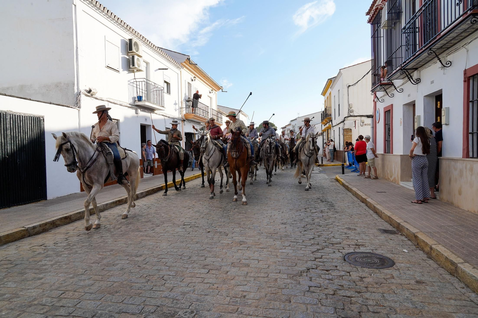 Las imágenes más destacas de la recogida de las yeguas en Hinojos