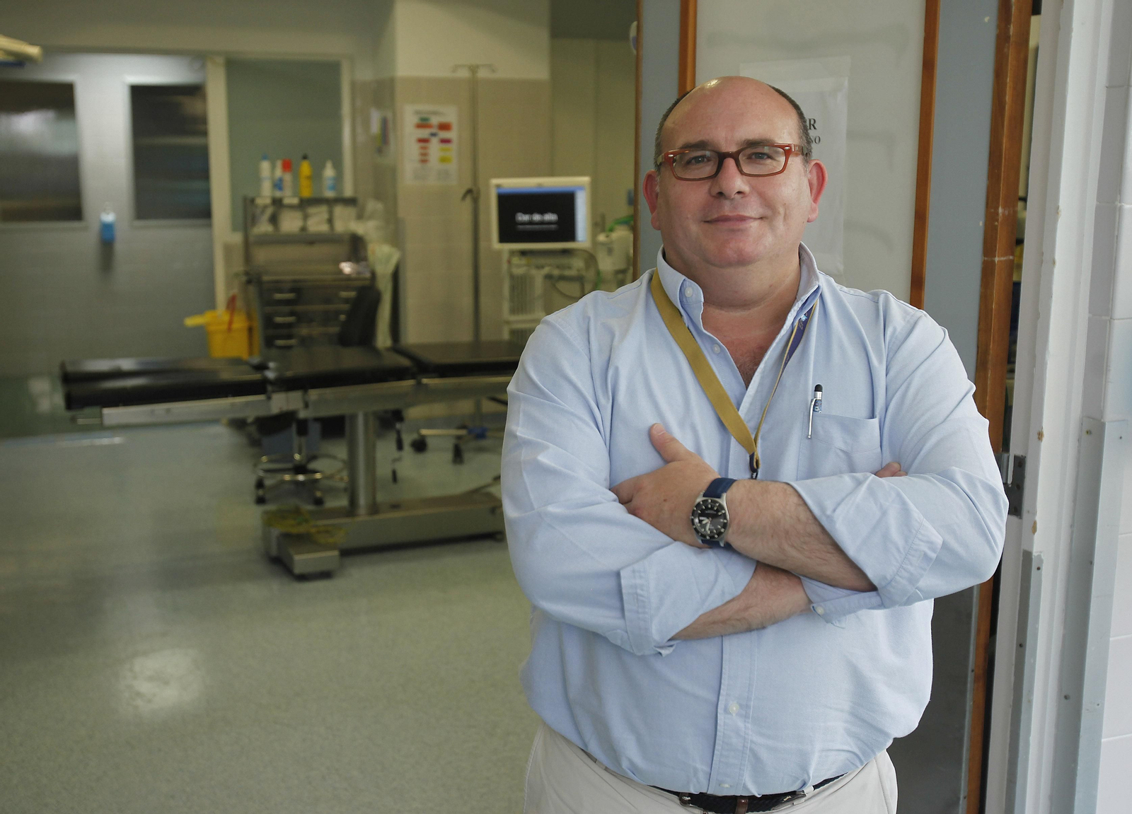 El doctor David Farrington, traumatólogo infantil.