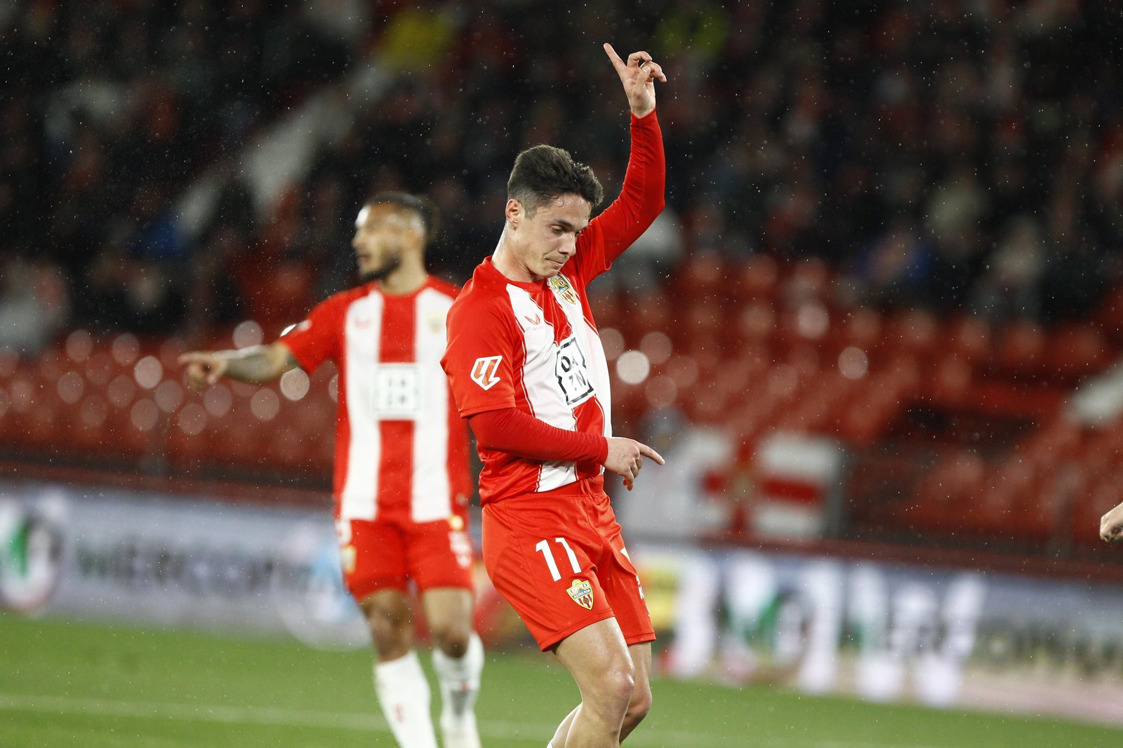 Las mejores imágenes del U.D. Almería-Málaga C.F.