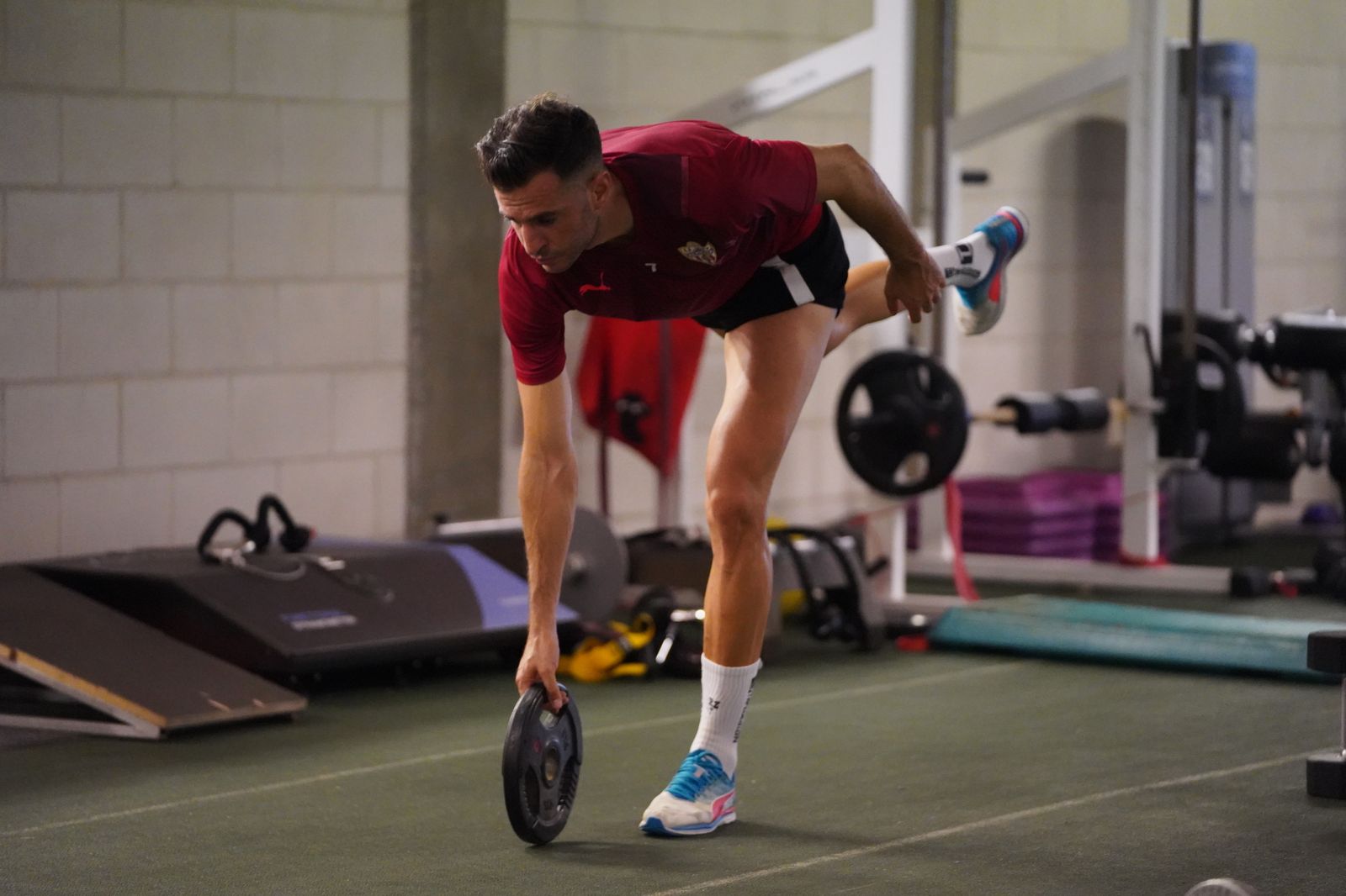 Fotogalería del entrenamiento de la UDA, viernes 27 de agosto
