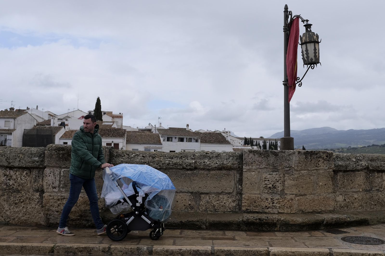 Las fotos del regreso de la lluvia a Ronda