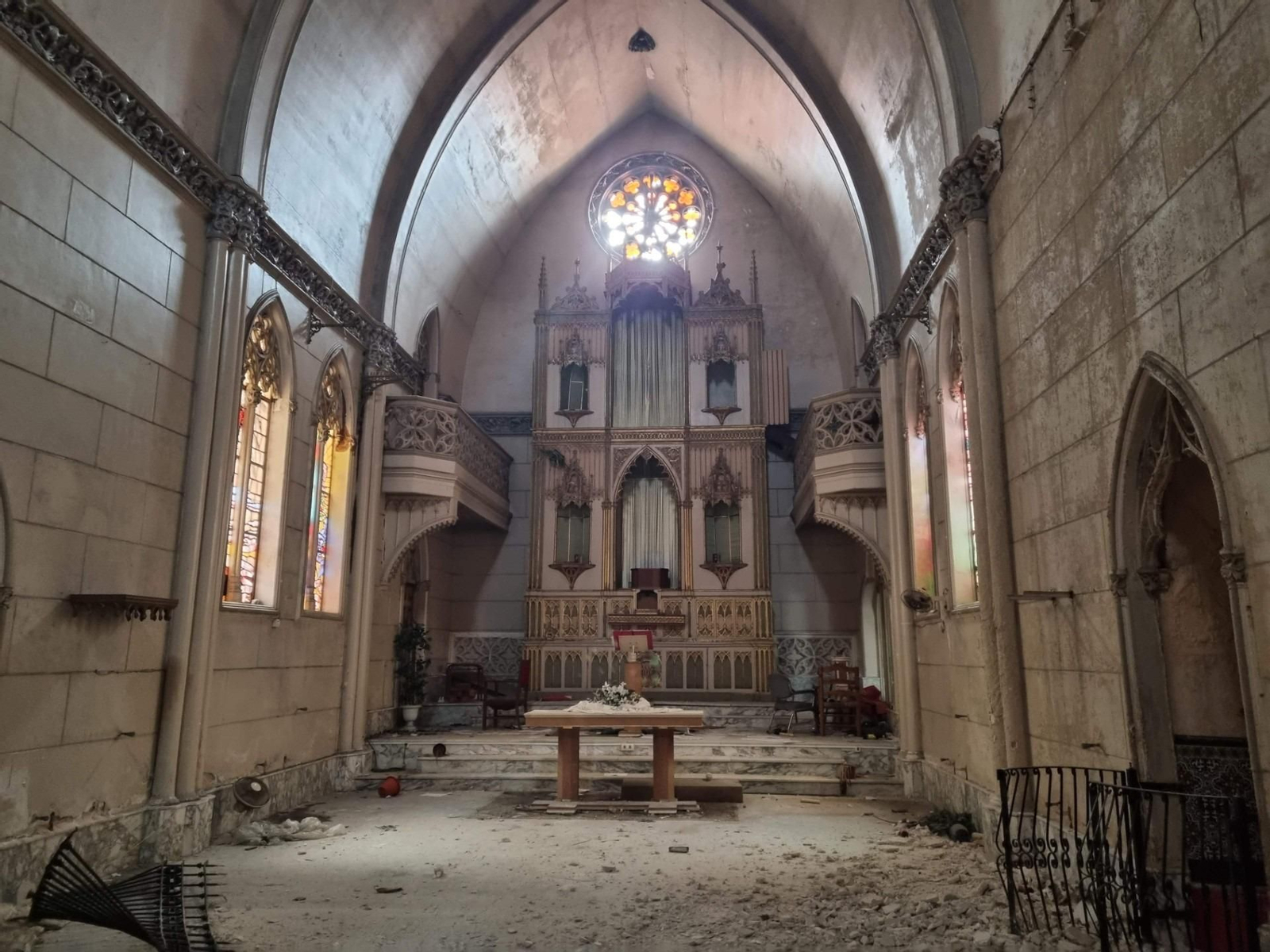 Fotos del ruinoso estado del asilo San José en Algeciras