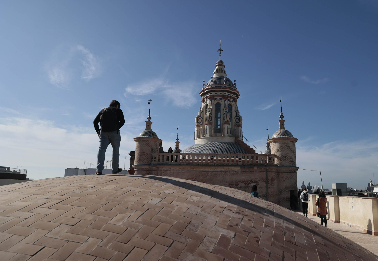Inauguración de las cubiertas de la iglesia de la Anunciación