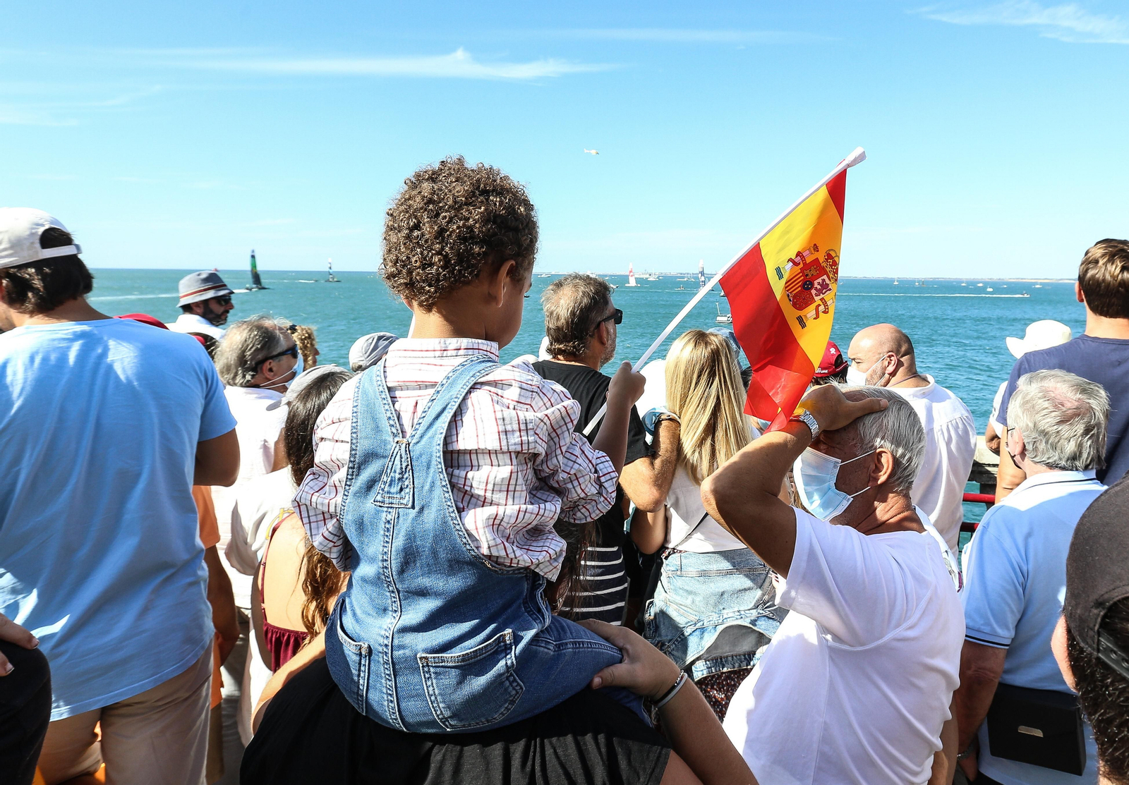 Las imágenes de la final de la SailGP en Cádiz