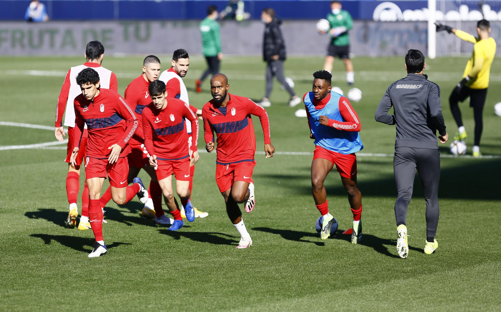 El Málaga CF-Granada, en fotos