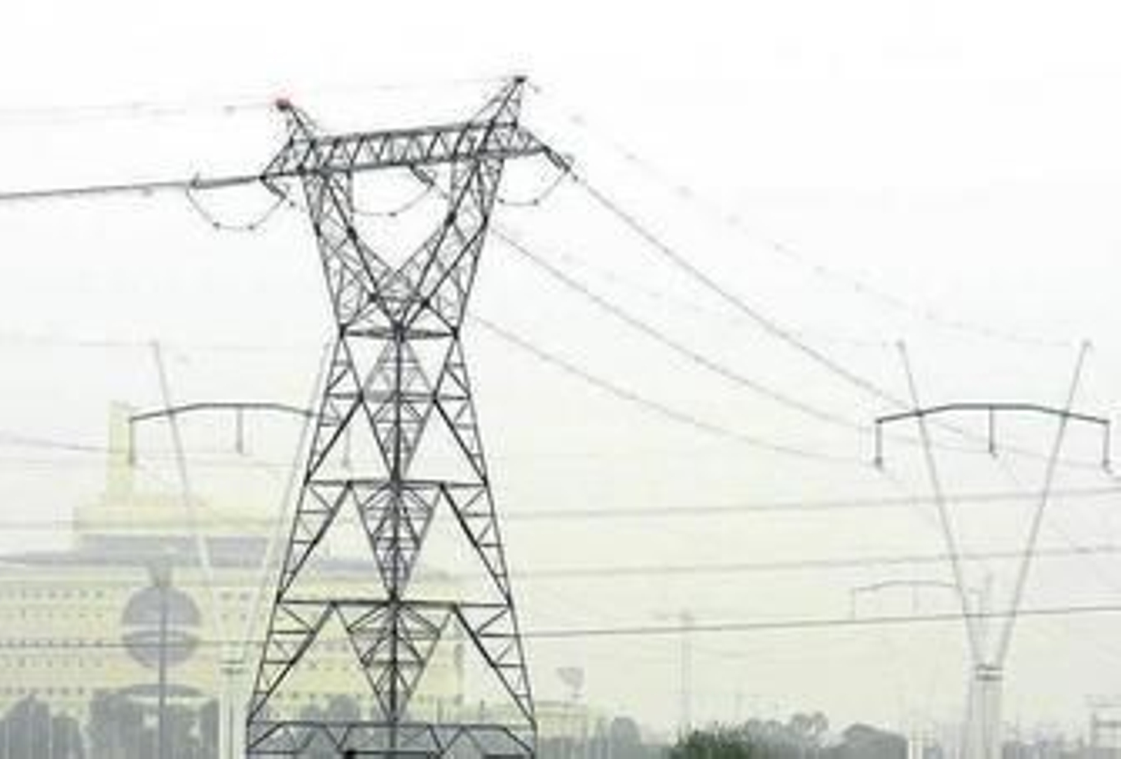 Imagen de parte de una red eléctrica.