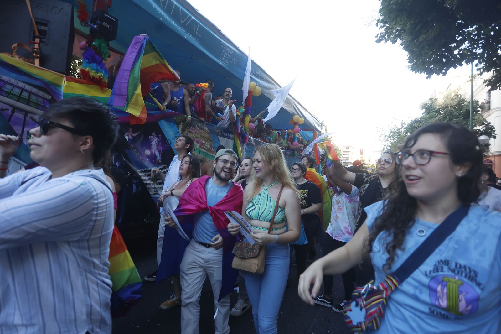 Las imágenes de la cabalgata del orgullo en Sevilla  2022