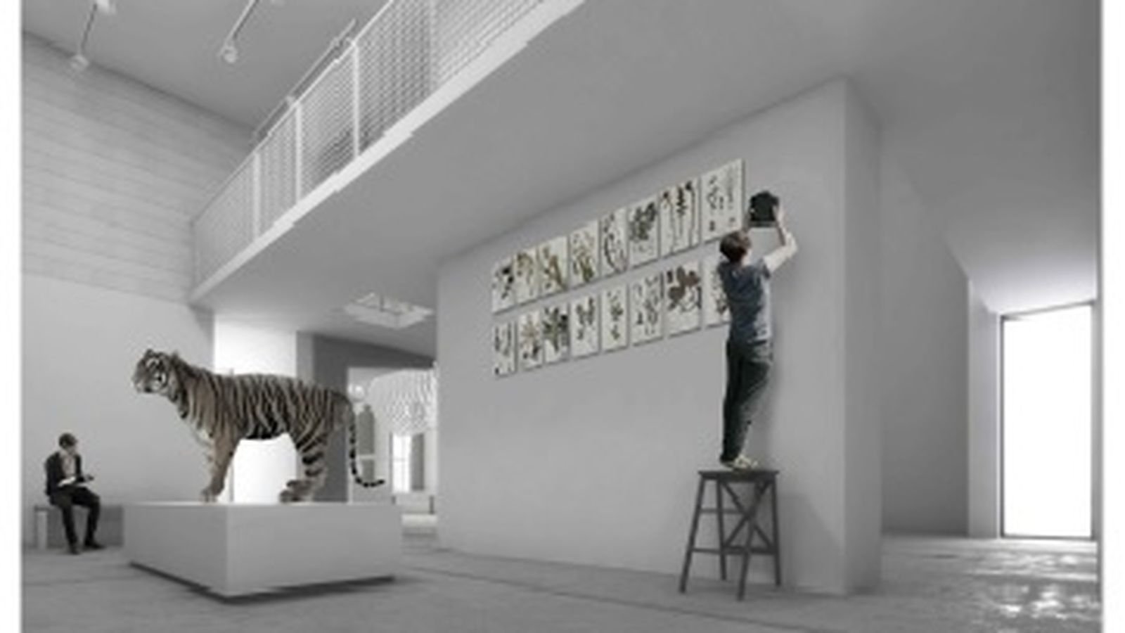 Otra maqueta del nuevo edificio a construir