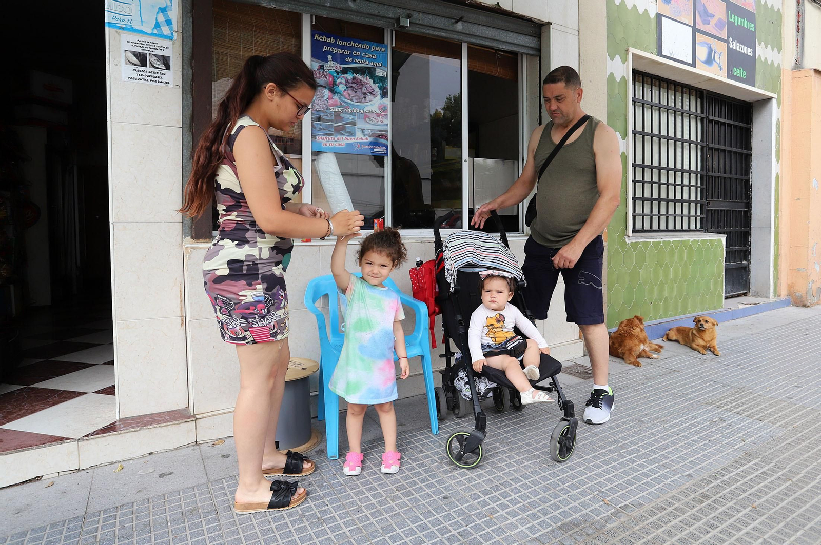 Imágenes del ambiente en El Torrejón