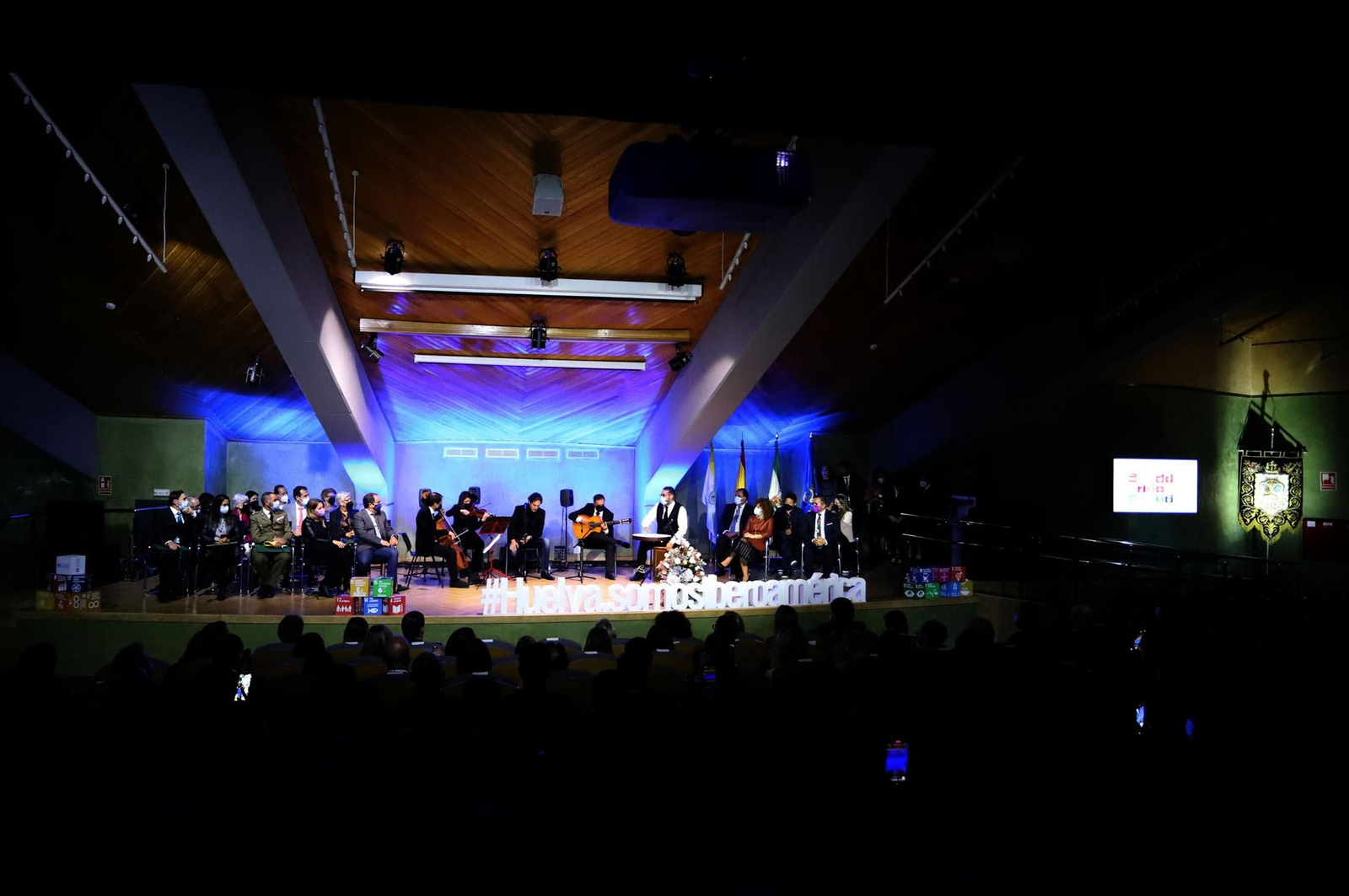 Imágenes del acto de entrega de las Medallas de Oro de la Provincia de Huelva 2021
