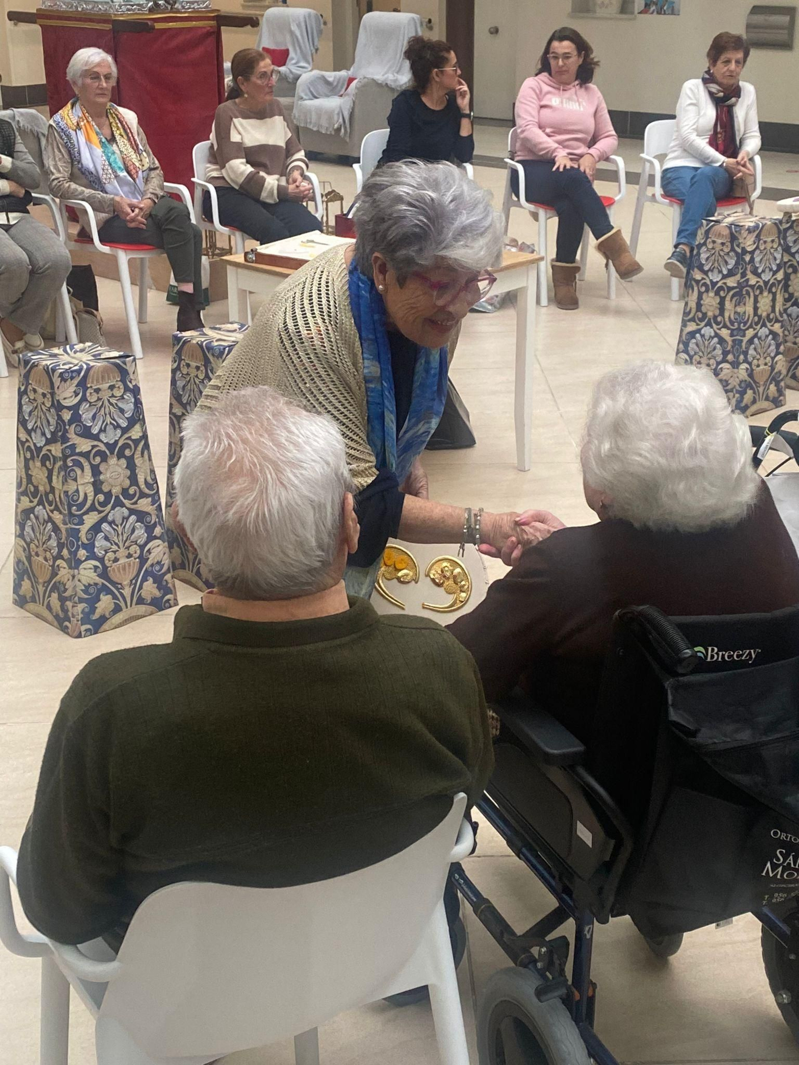 Fotos de las actividades de Cuaresma en el centro de mayores de Asansull de La Línea