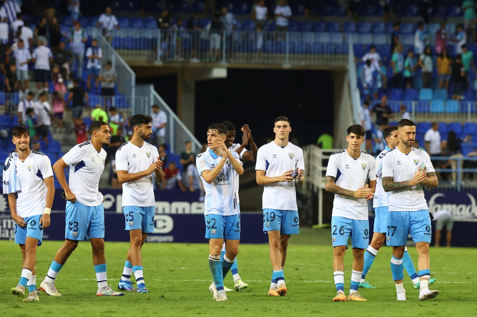 Roberto, su paso por el Málaga CF en fotos