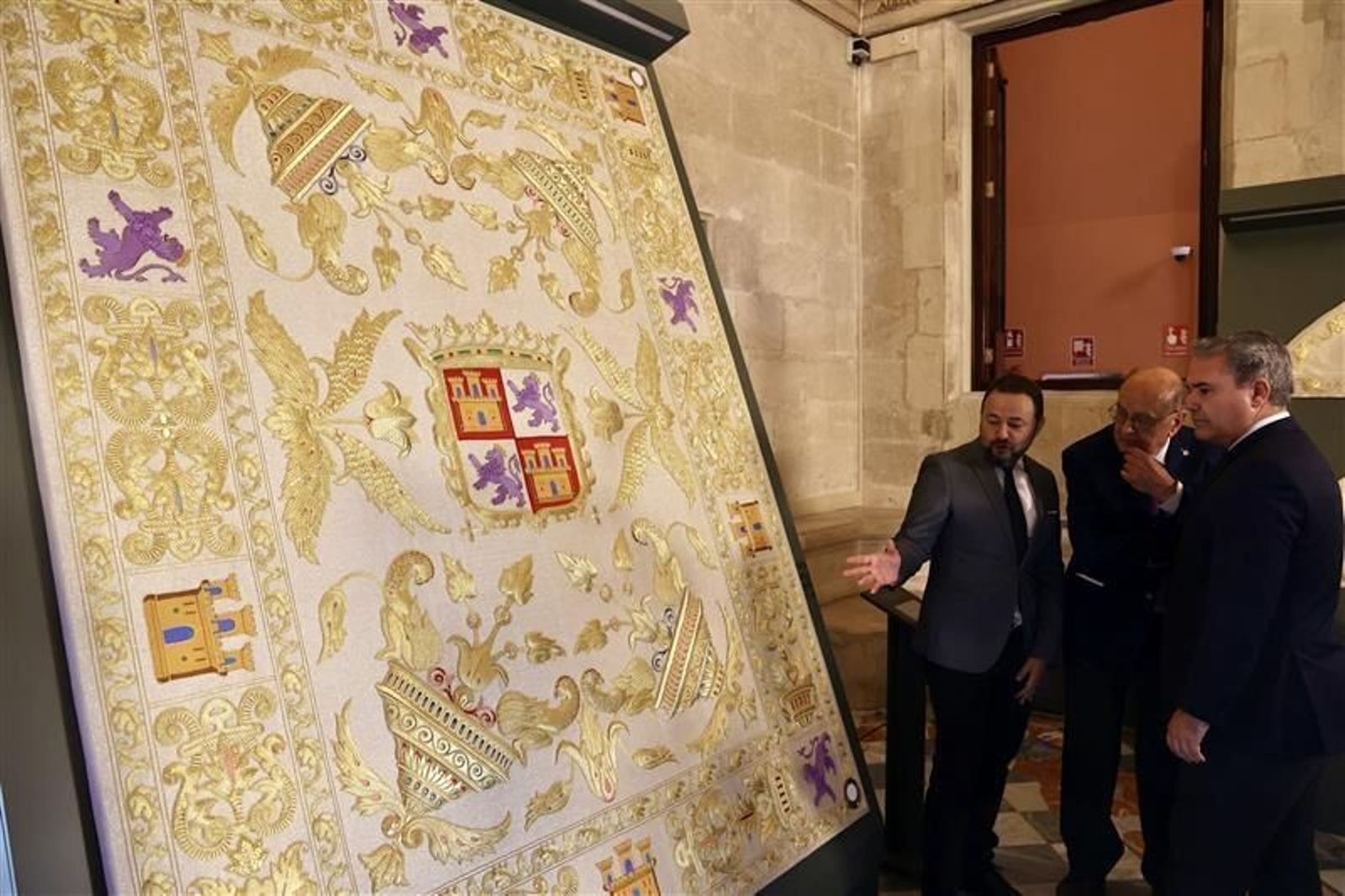 Así es la nueva tumbilla de la Virgen de los Reyes