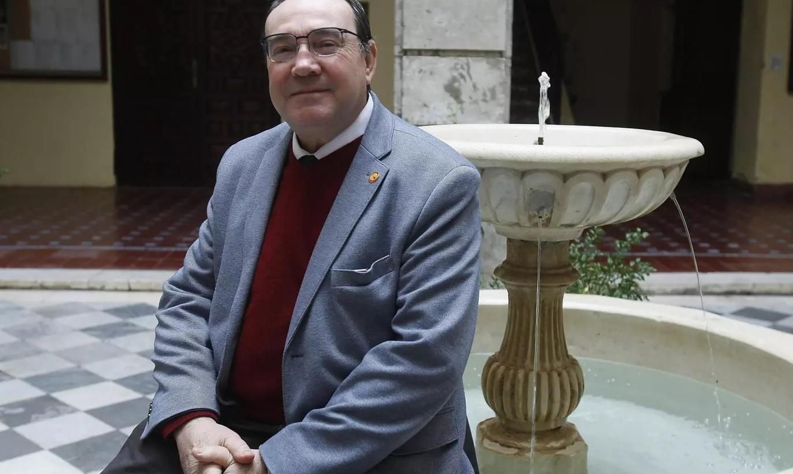 El escritor y catedrático Manuel García Fernández