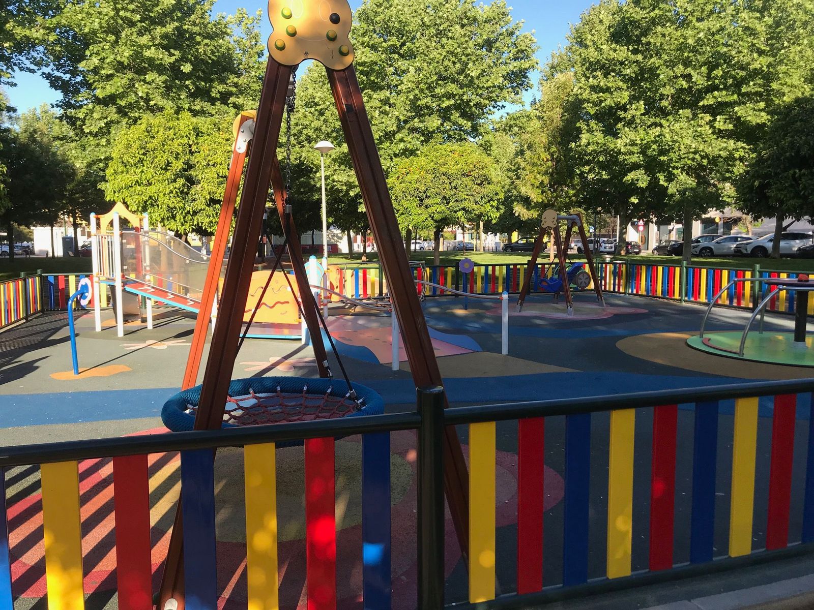 Un parque infantil de Córdoba.