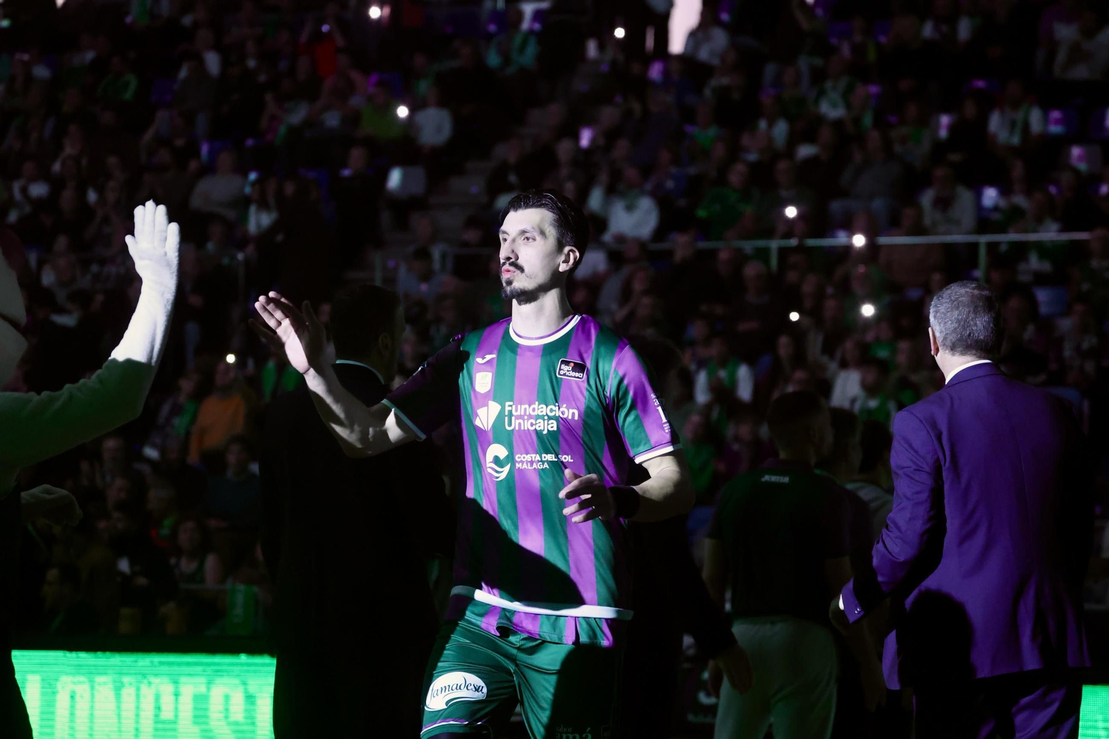 El Unicaja-Covirán Granada, en fotos