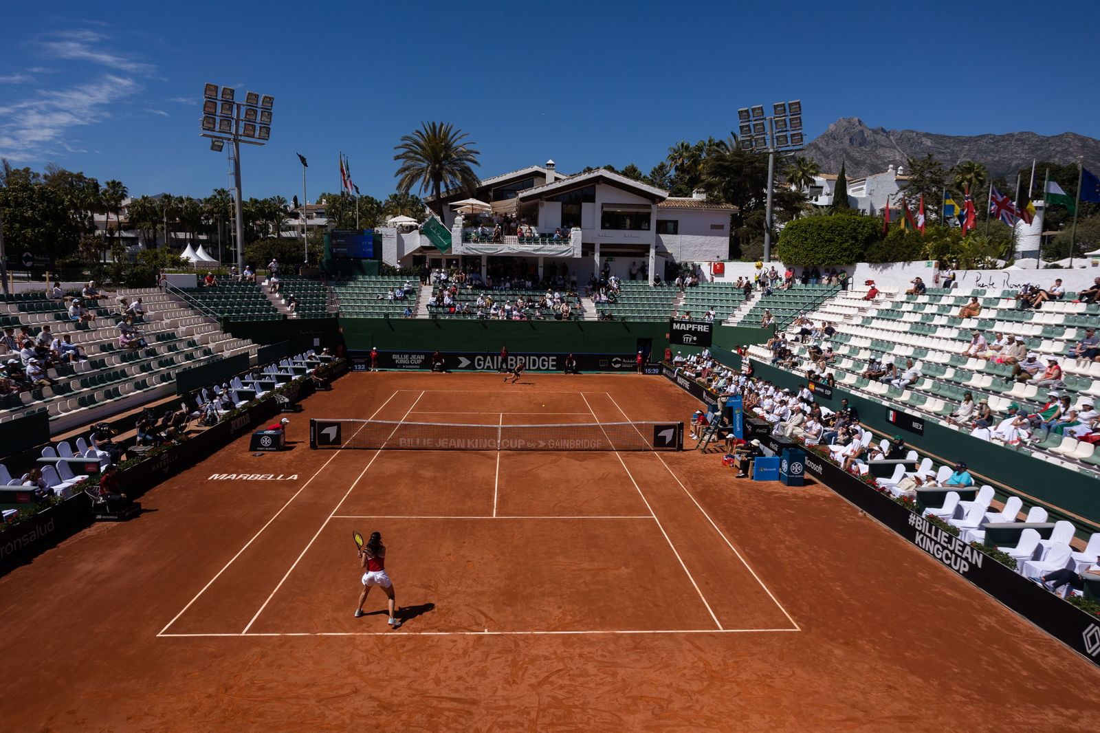 El España-México de la Copa Billie Jean King en Marbella, en fotos