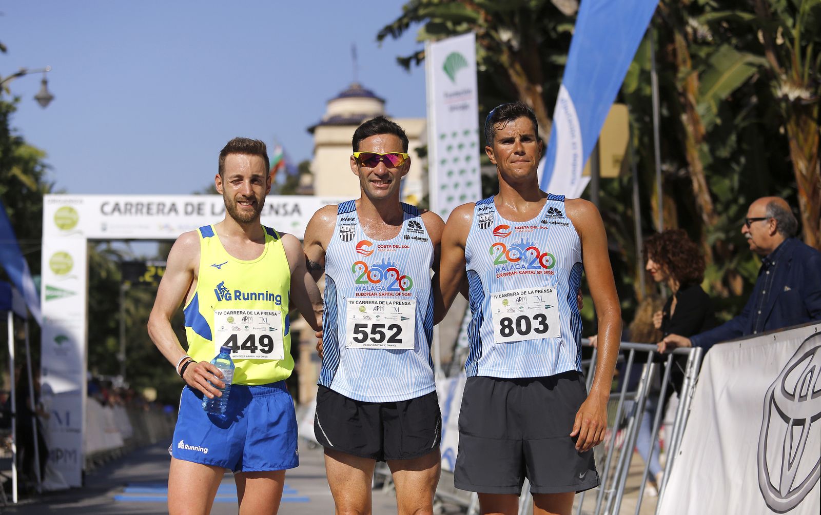 Las mejores fotografías de la Carrera de la Prensa de Málaga de 2019