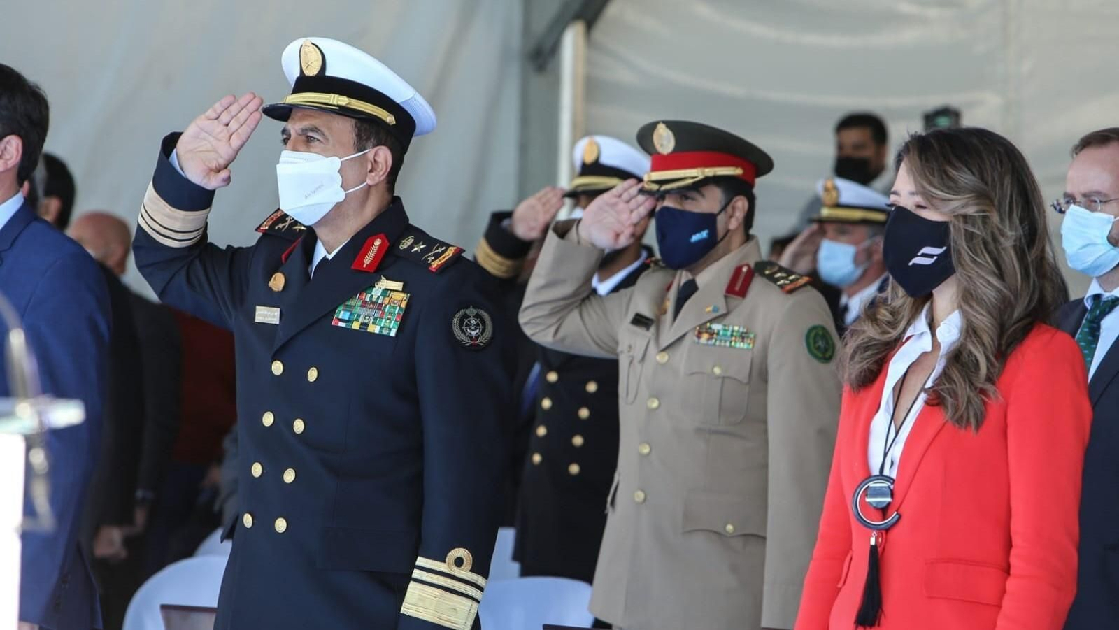 Así ha sido la botadura de la corbeta 'Unayzah' en Navantia San Fernando