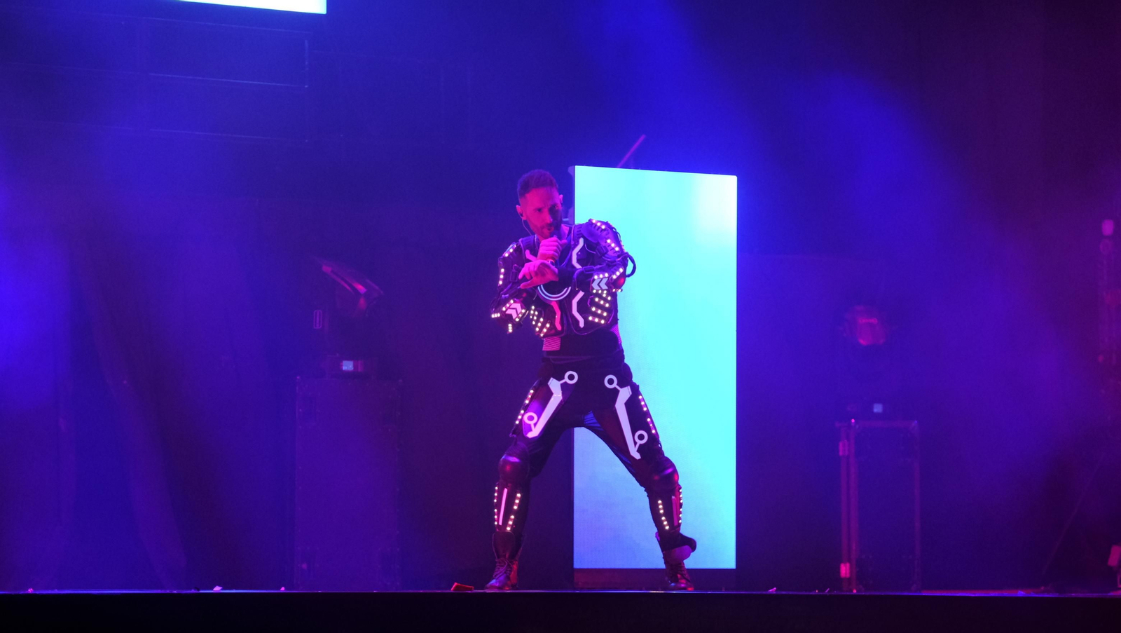 Imágenes del espectáculo 'The Talent' en la Gala XV Aniversario Diario de Almería