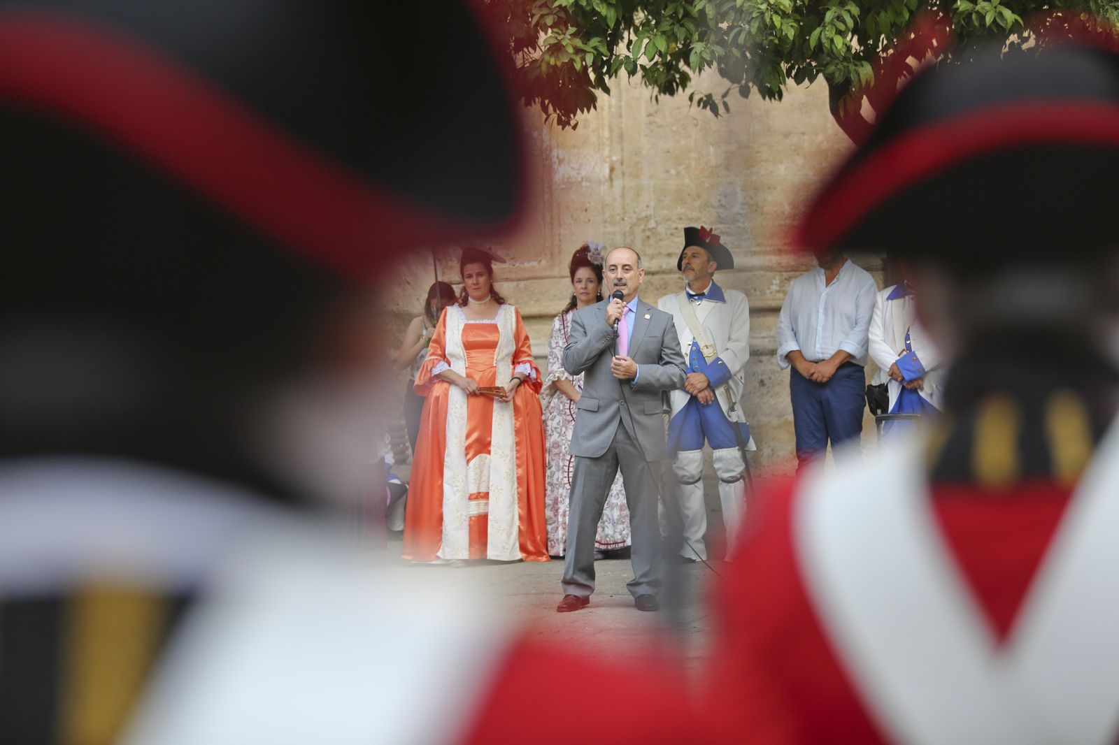 Las fotos del desfile en Málaga en recuerdo a Bernardo de Gálvez