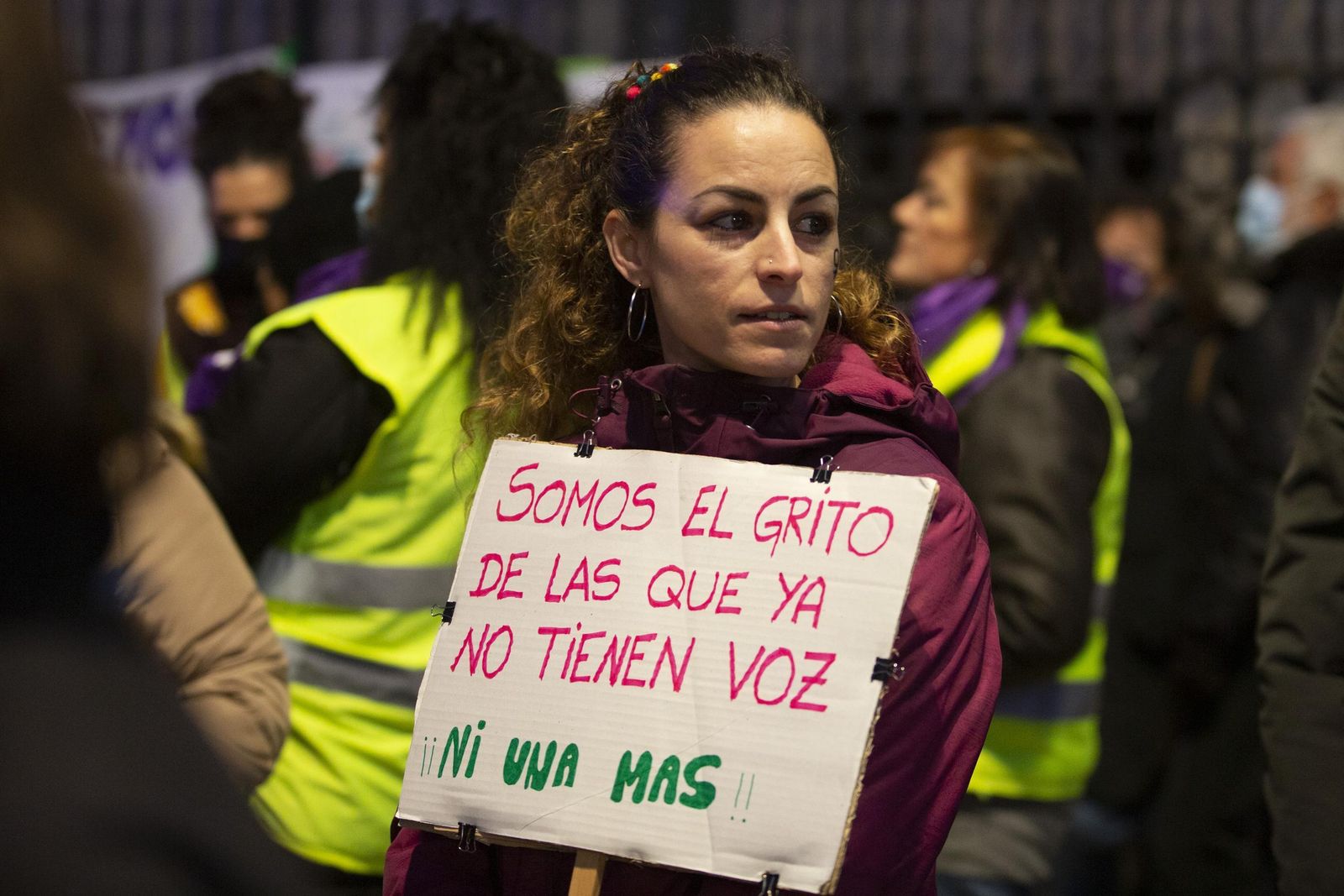 La manifestación del 25-N en Granada en imágenes