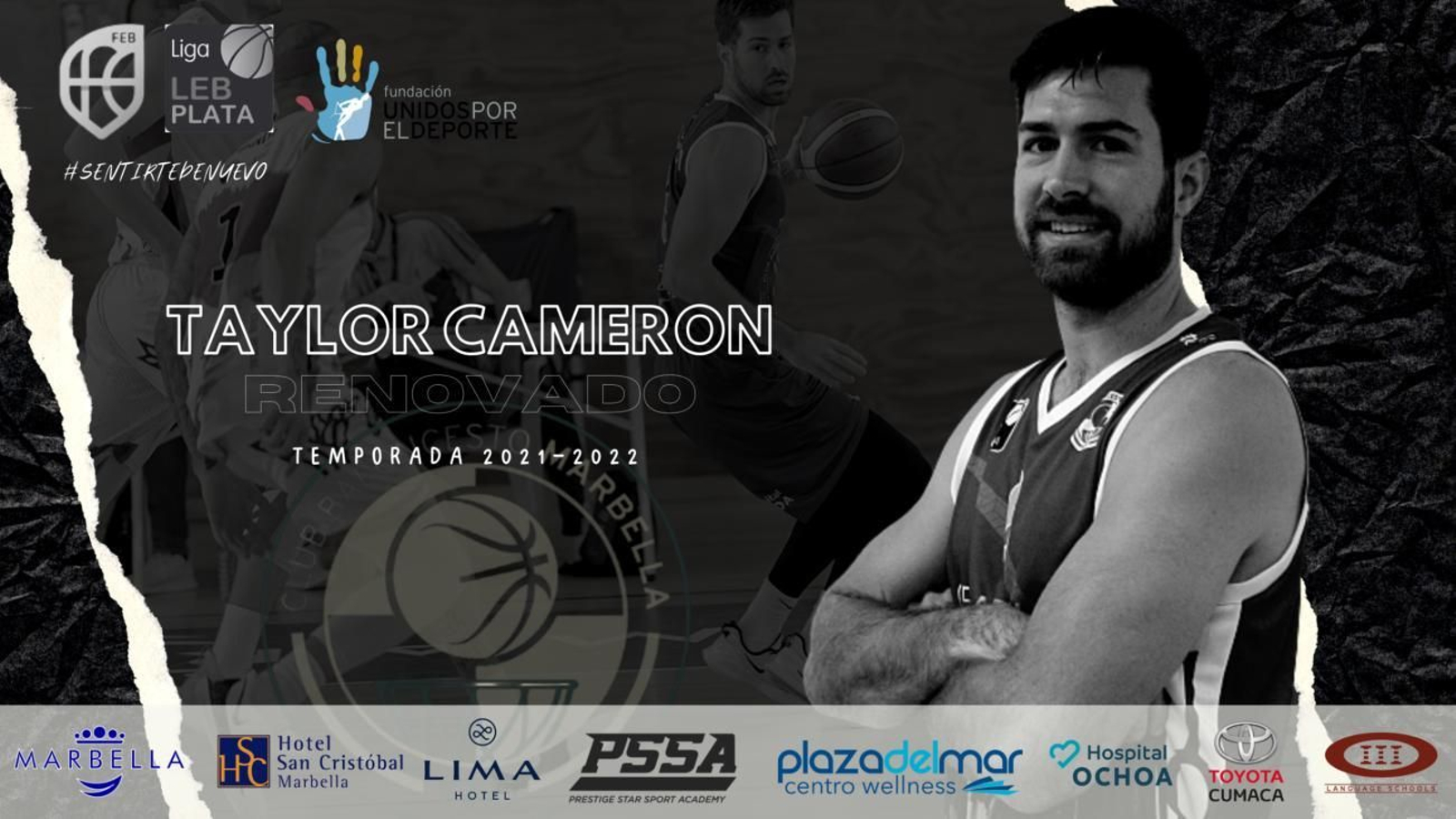 Taylor Cameron continuará en el CB Marbella.