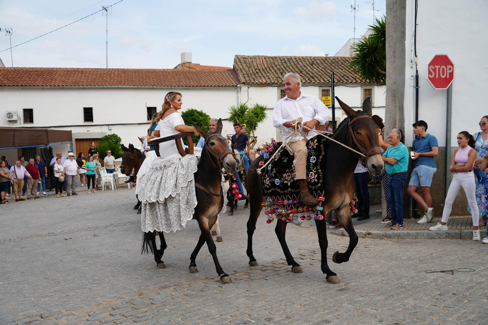 Las mejores imágenes de la Fiesta de los Piostros de Pedroche, la mayor concentración equina de Andalucía