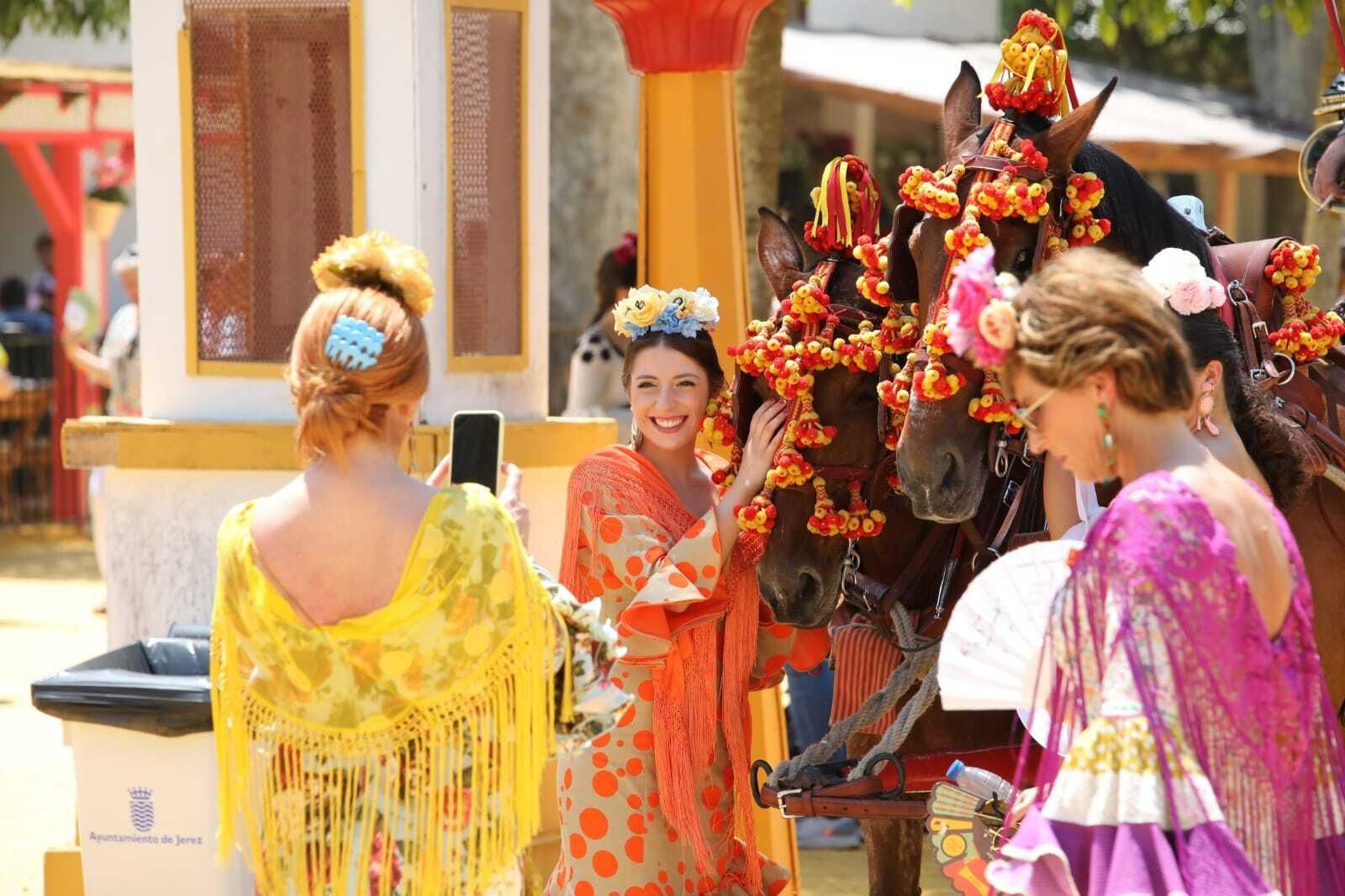 Las imágenes del Domingo de Feria del Caballo de Jerez