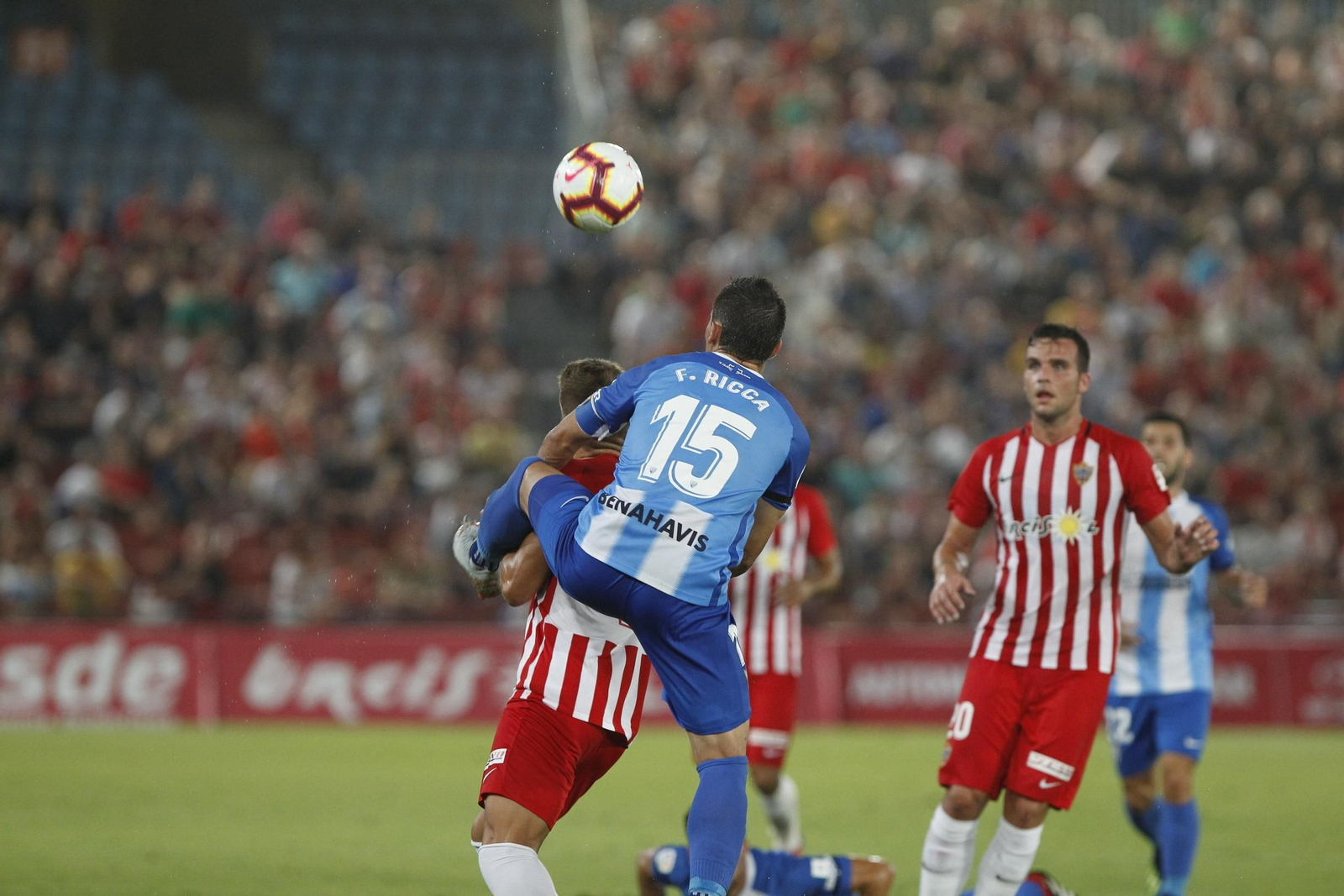 Las imágenes del Almería-Málaga