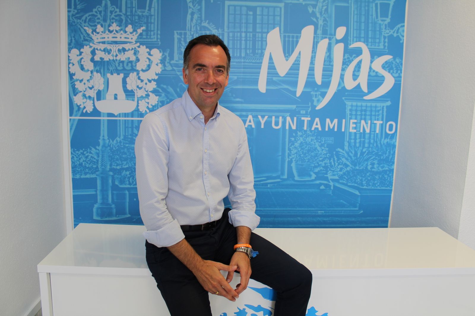 El concejal  de Urbanismo del Ayuntamiento de Mijas, Andrés Ruiz.