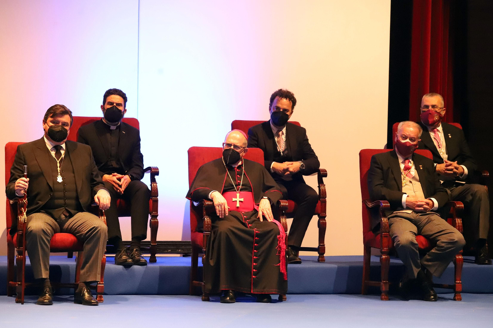 Imágenes del Pregón de la Semana Santa de Huelva 2021 de Eduardo Sugrañes