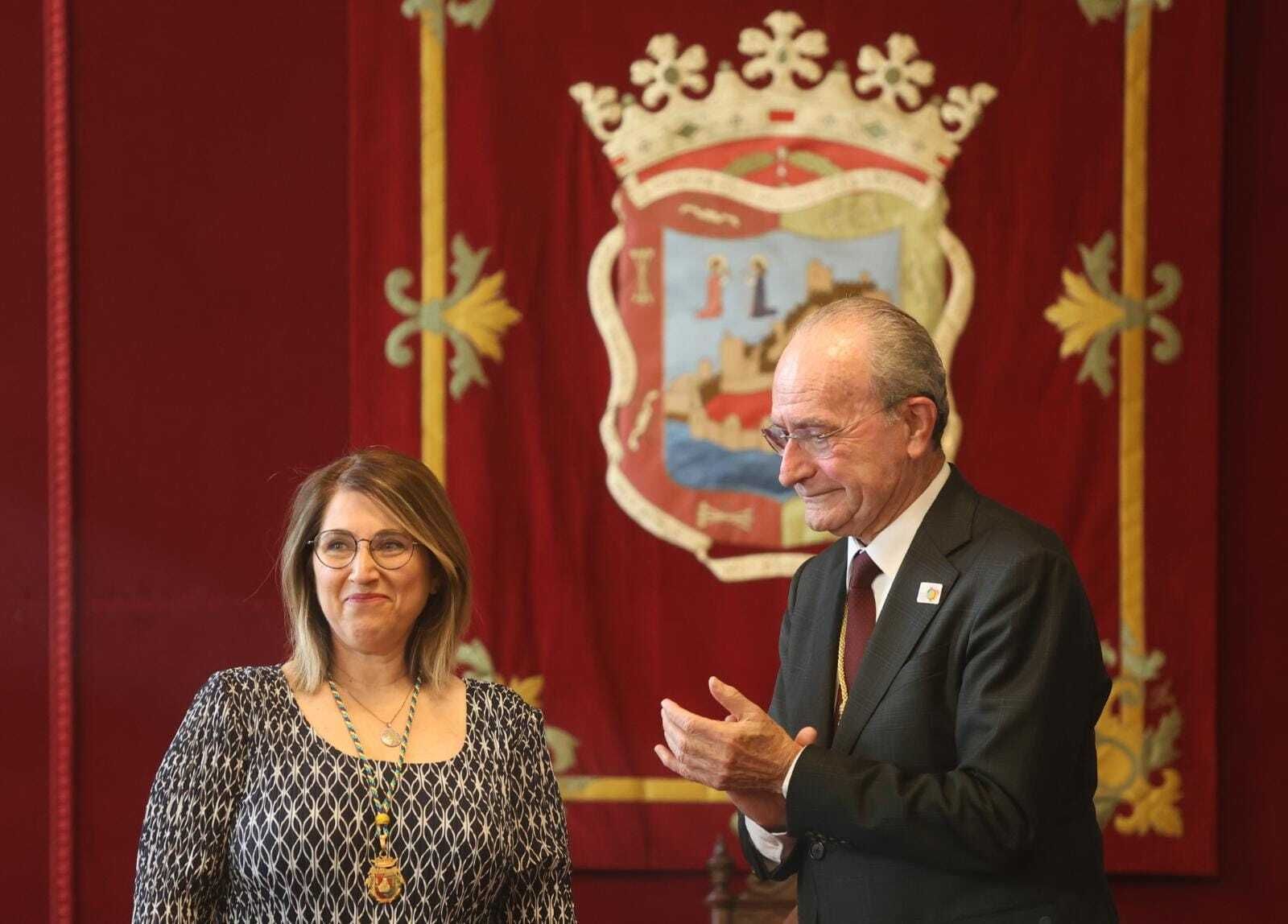La nueva concejala del Ayuntamiento de Málaga, María Paz Flores.