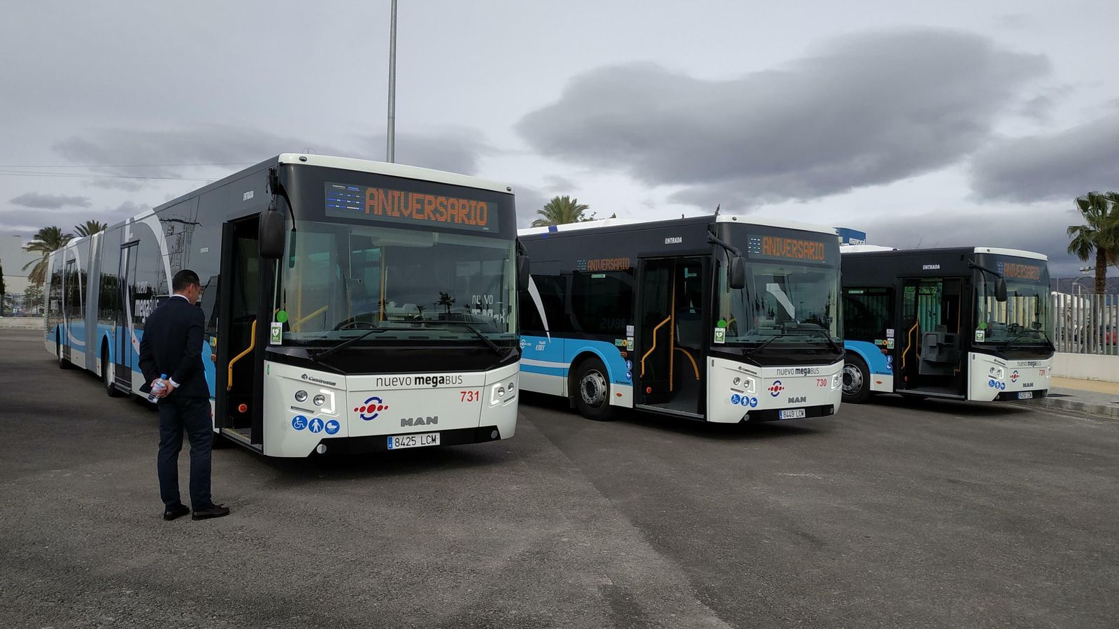 Vehículos adquiridos por el Ayuntamiento de Málaga.