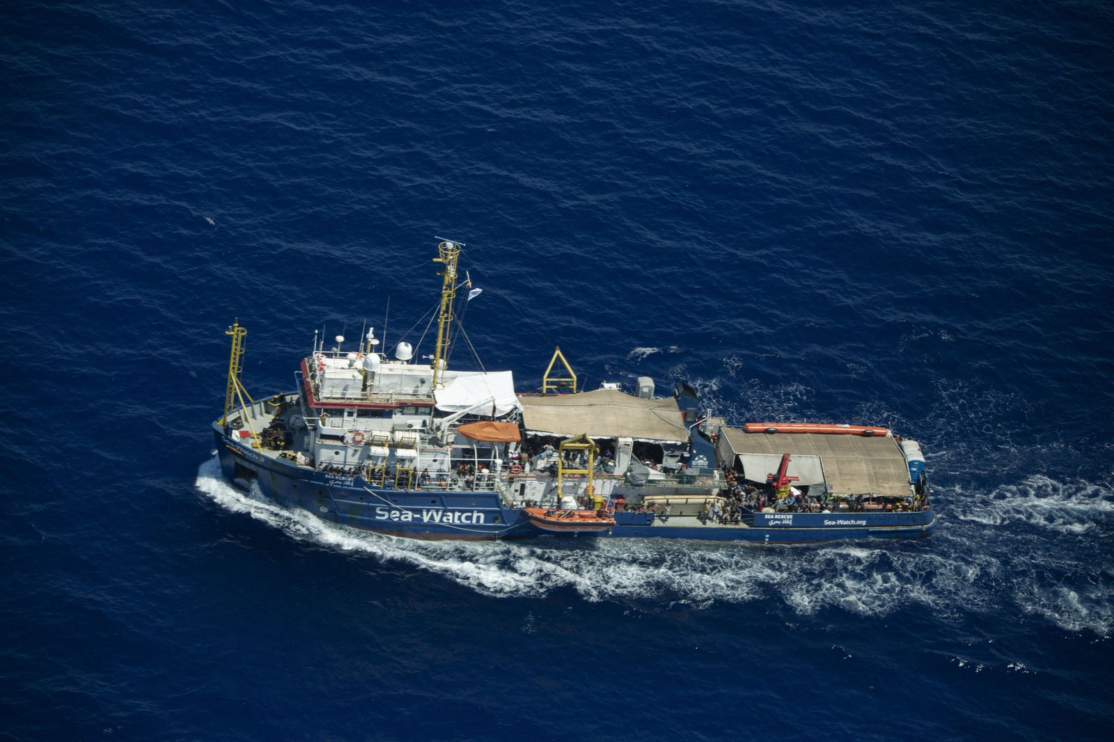 Imagen del 'Sea Watch3'