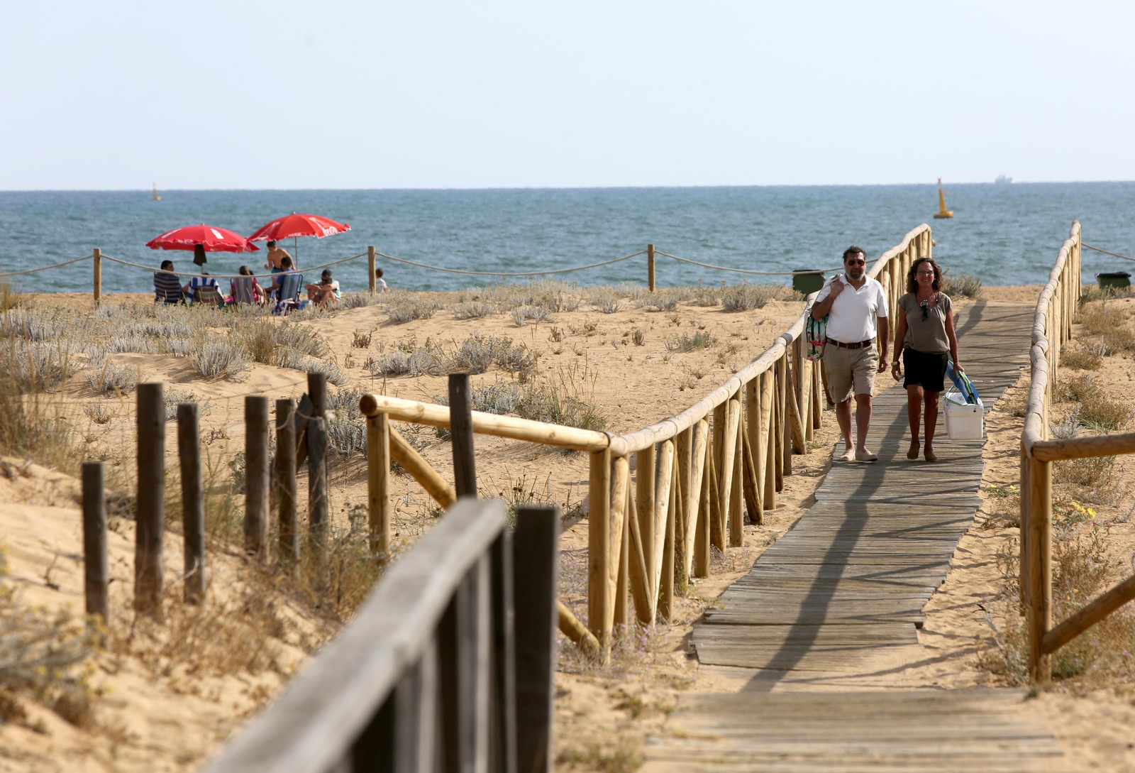 Las imágenes de la Playa del Espigón
