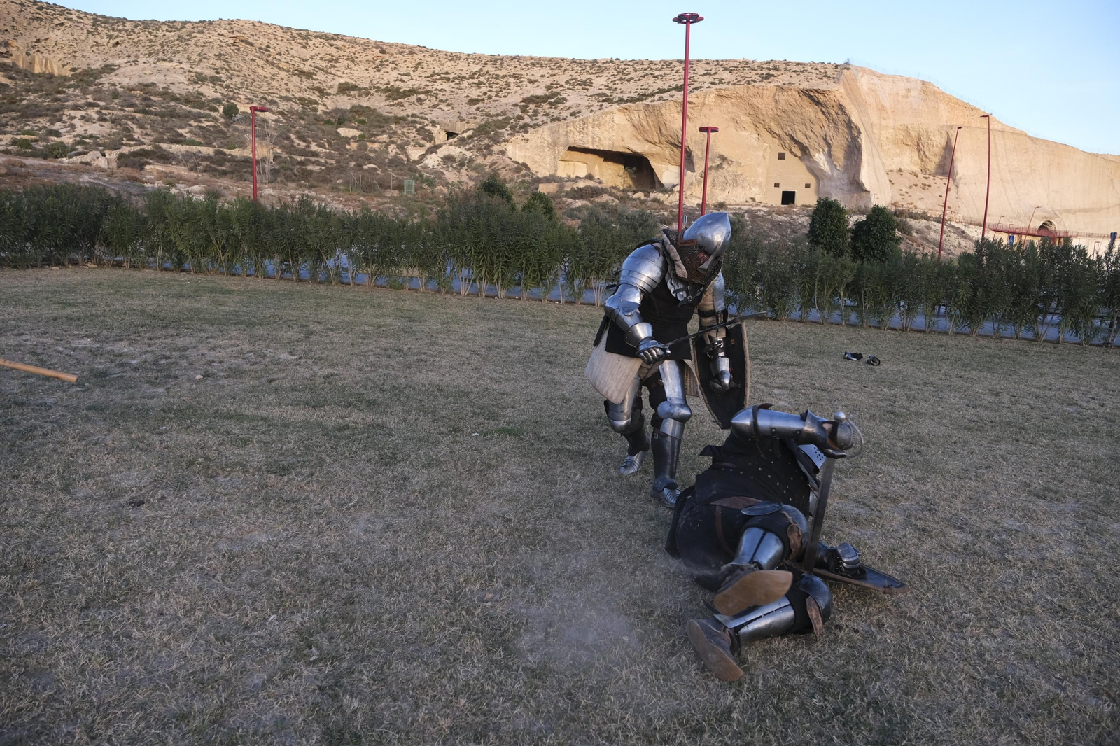 Fotogalería de los combates medievales en Almería