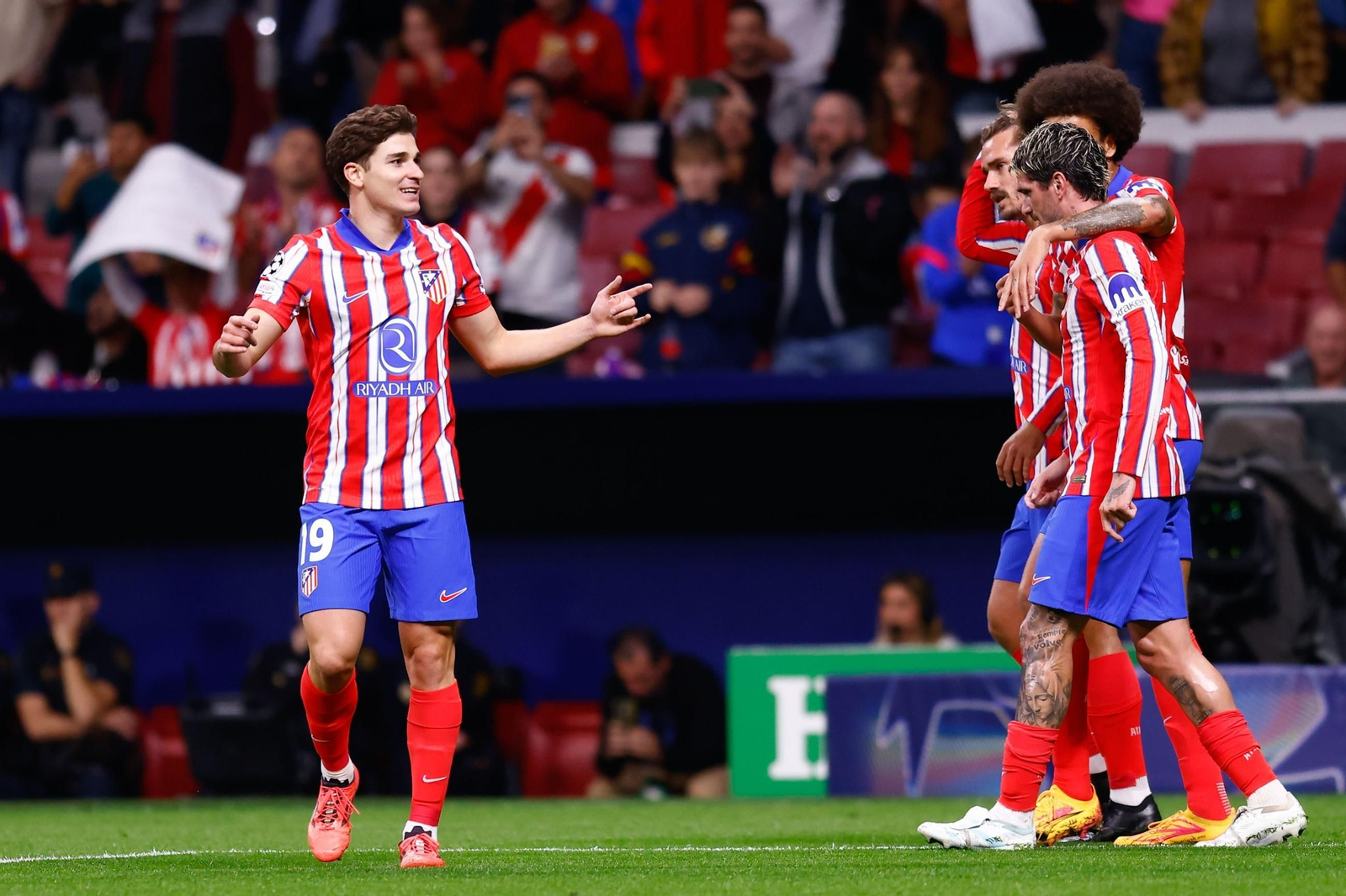 Las mejores imágenes del Atlético de Madrid en su duelo contra el Lille