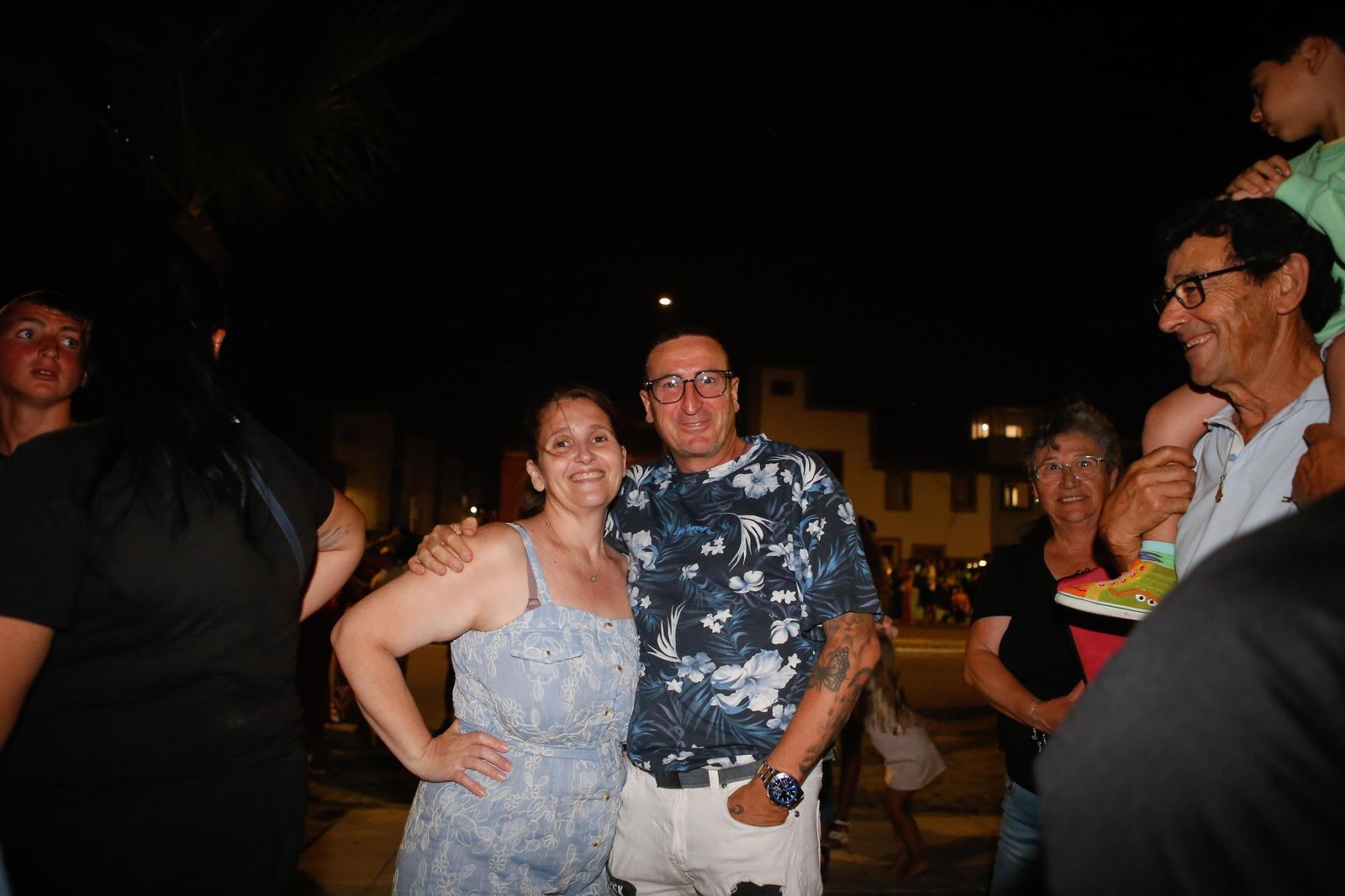 Fotos de la noche de San Juan en las playas de La Línea.