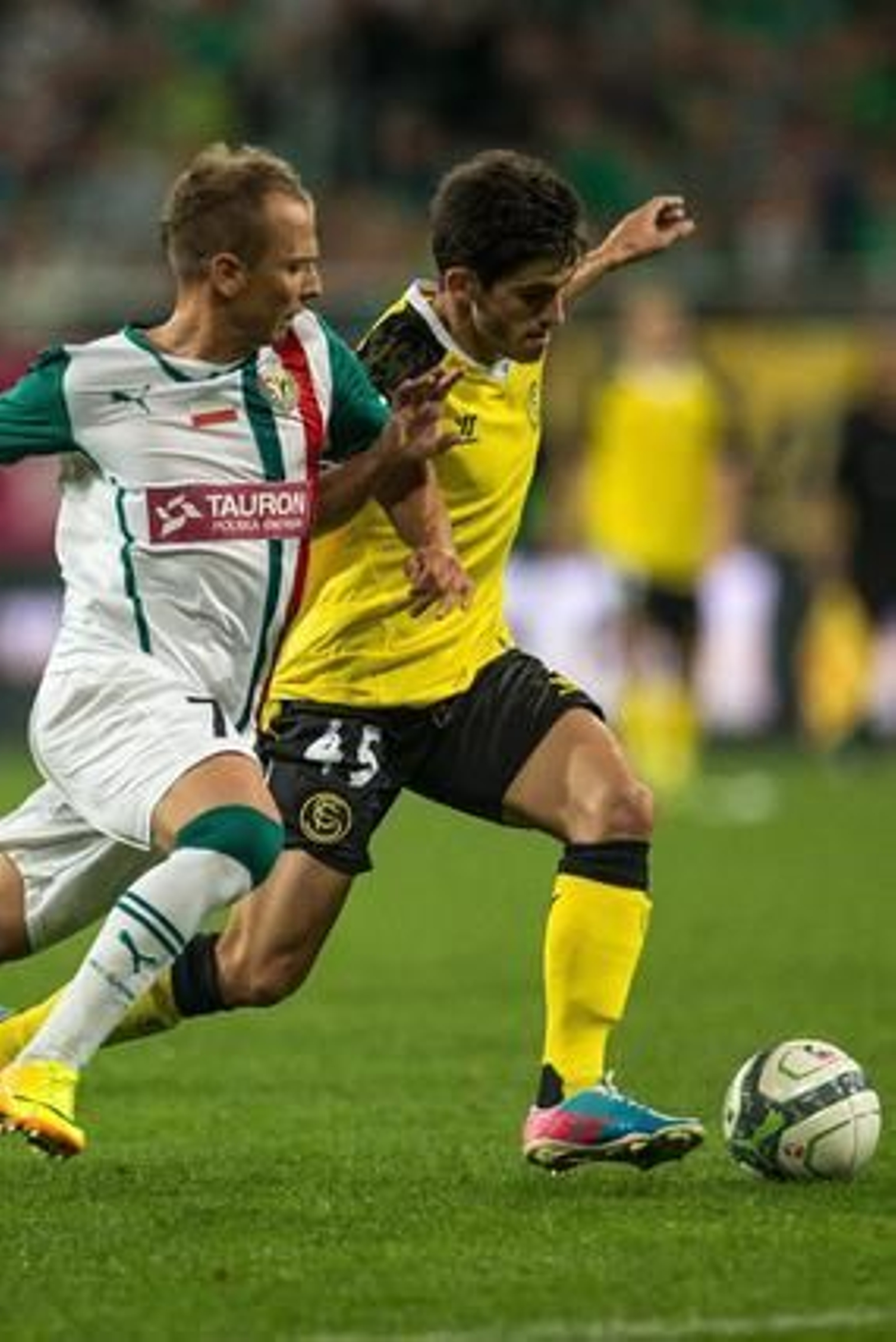 Las imágenes del Slask-Sevilla