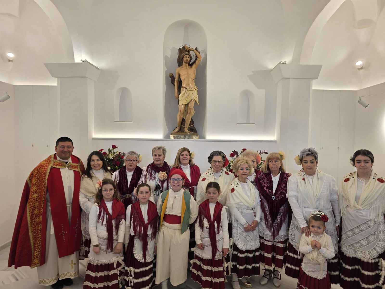 La ermita de San Sebastián de Tabernas vuelve a ser la casa del patrón