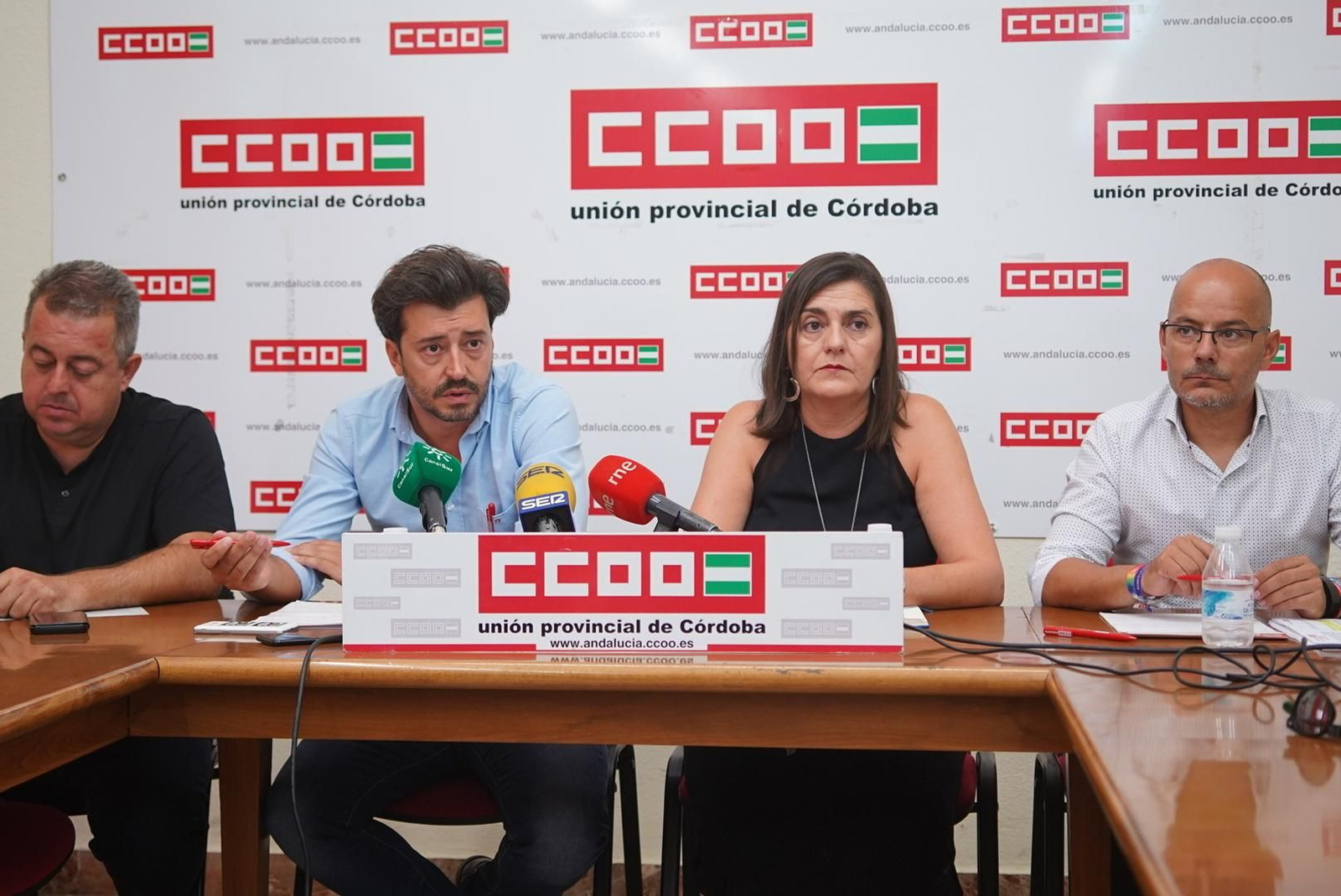 Representantes del sindicato.