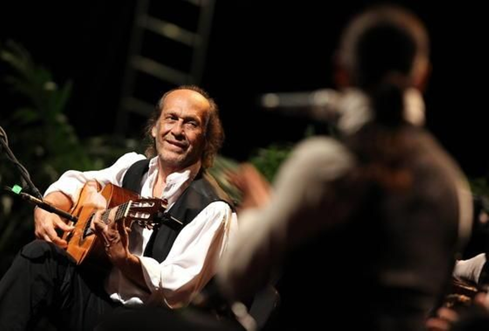 Paco  de  Lucía, el pasado 2013, durante un concierto en el teatro Karl Marx de  La Habana (Cuba). / EFE