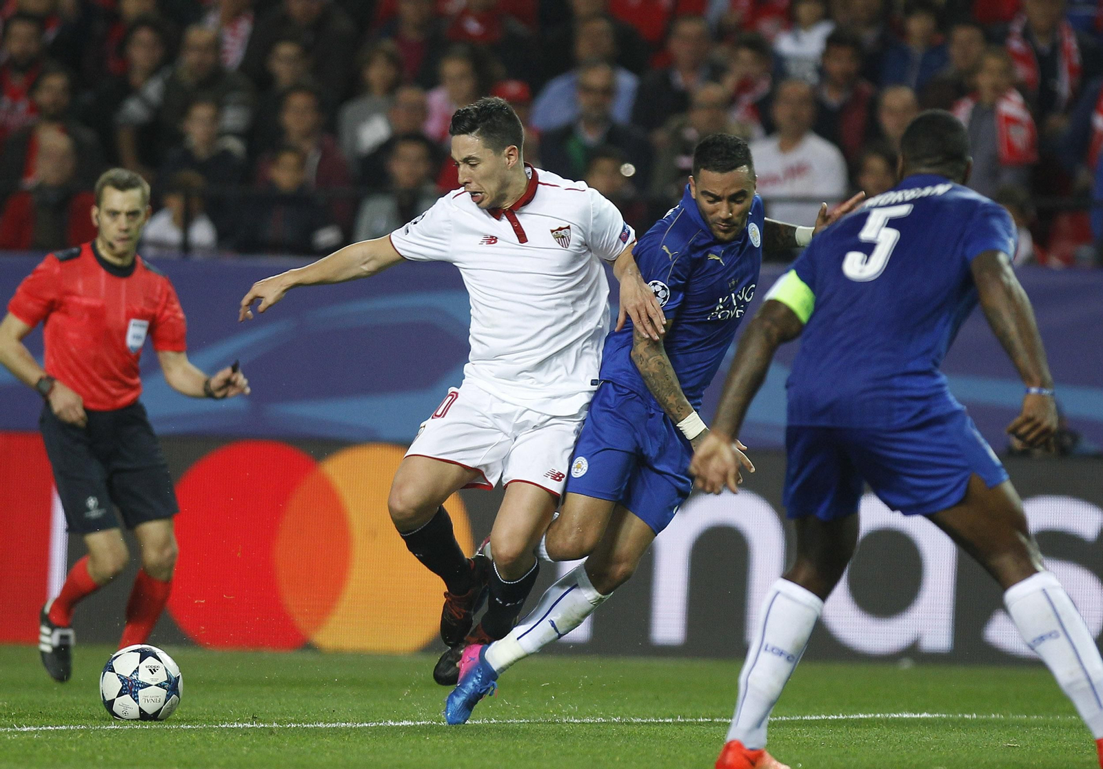 El Sevilla-Leicester de 'Champions'