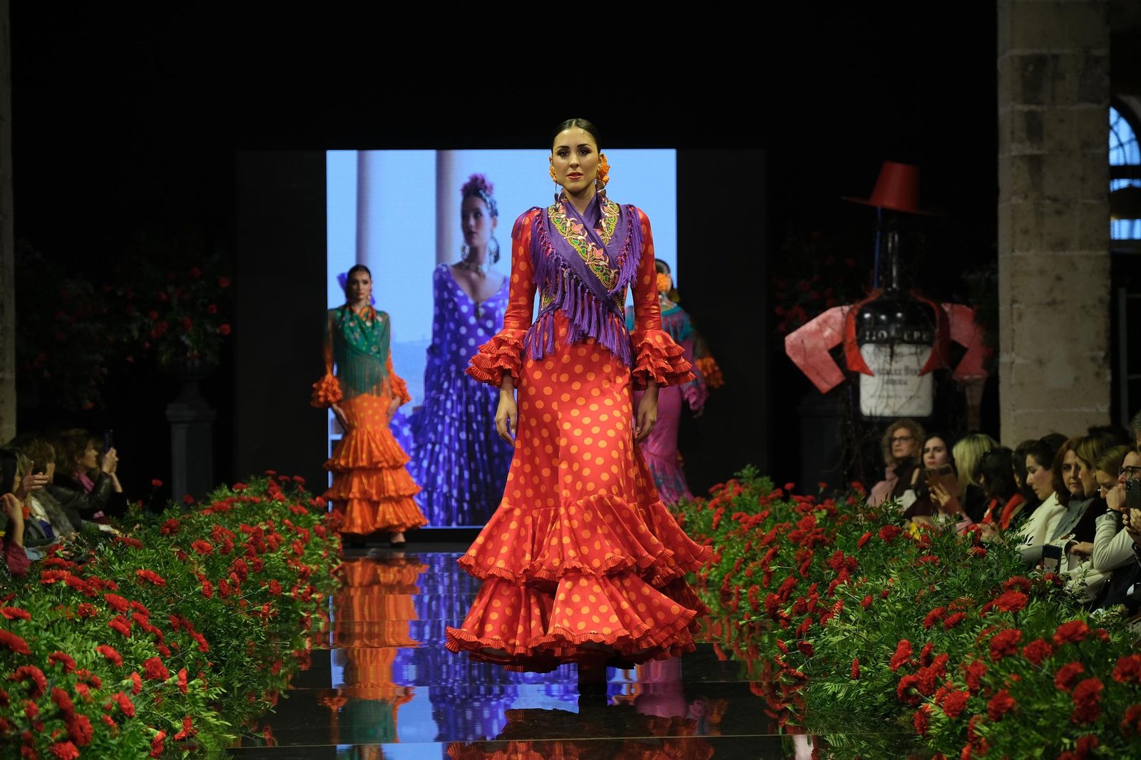 Los trajes de flamenca más bonitos de la Pasarela Flamenca Jerez 2023, todas las fotos