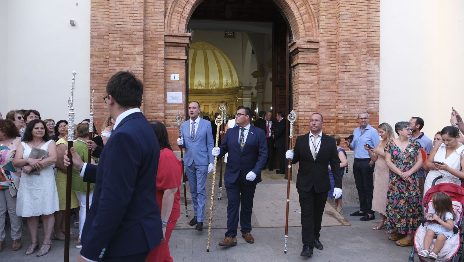 Imágenes de la Procesión de San Isidro, en El Ejido
