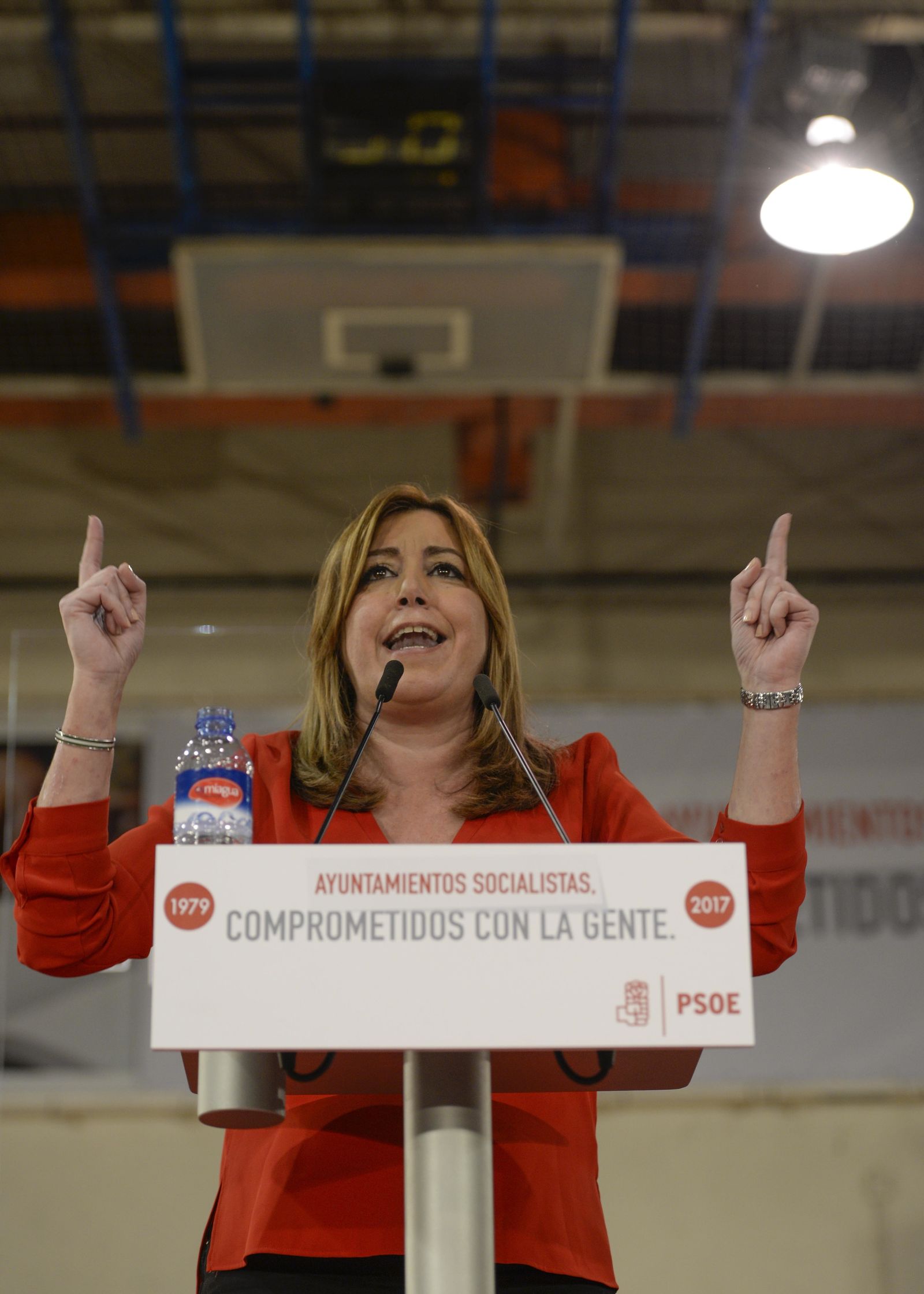 El acto de Susana Díaz con los alcaldes socialistas en Madrid