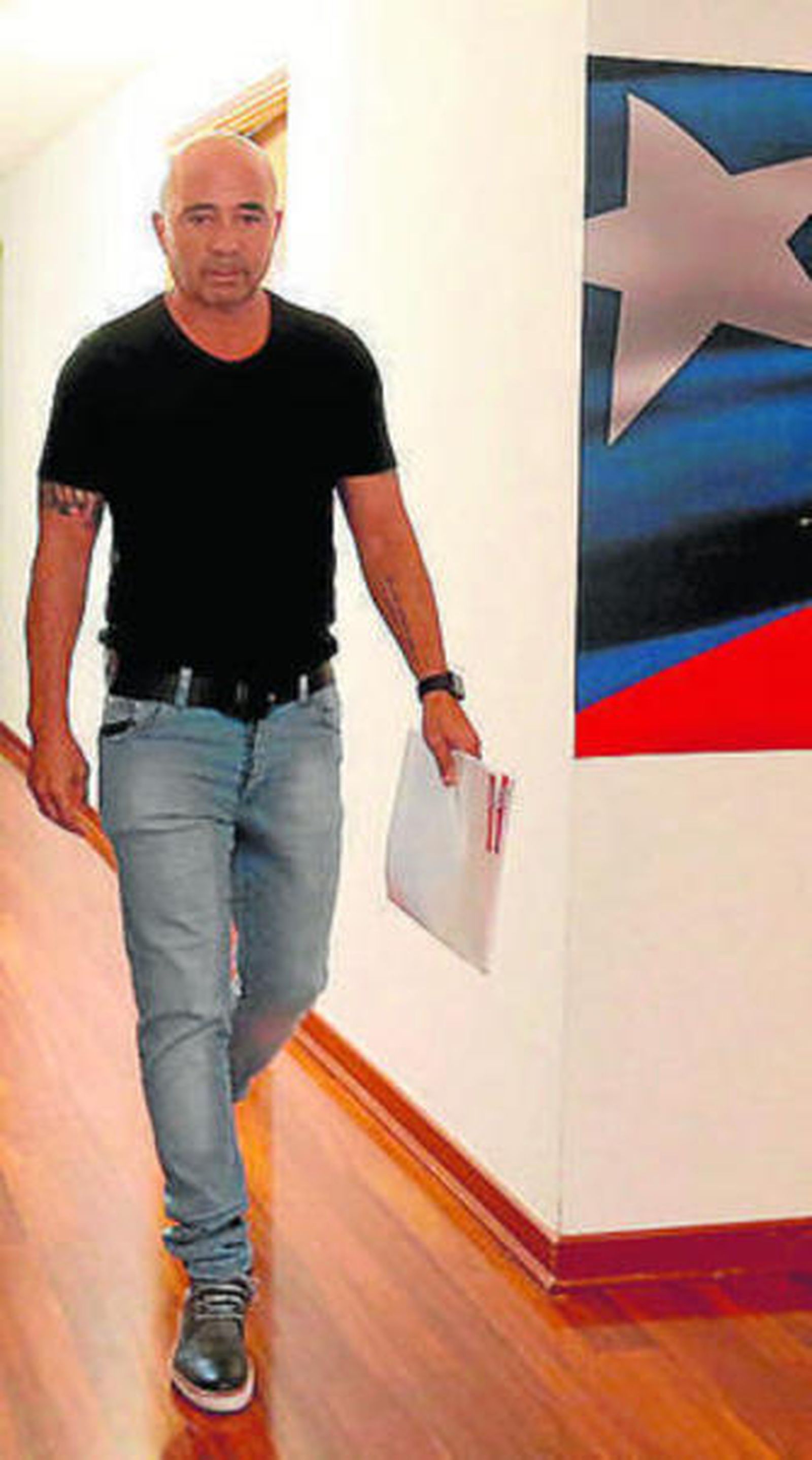 Jorge Sampaoli, en Chile.